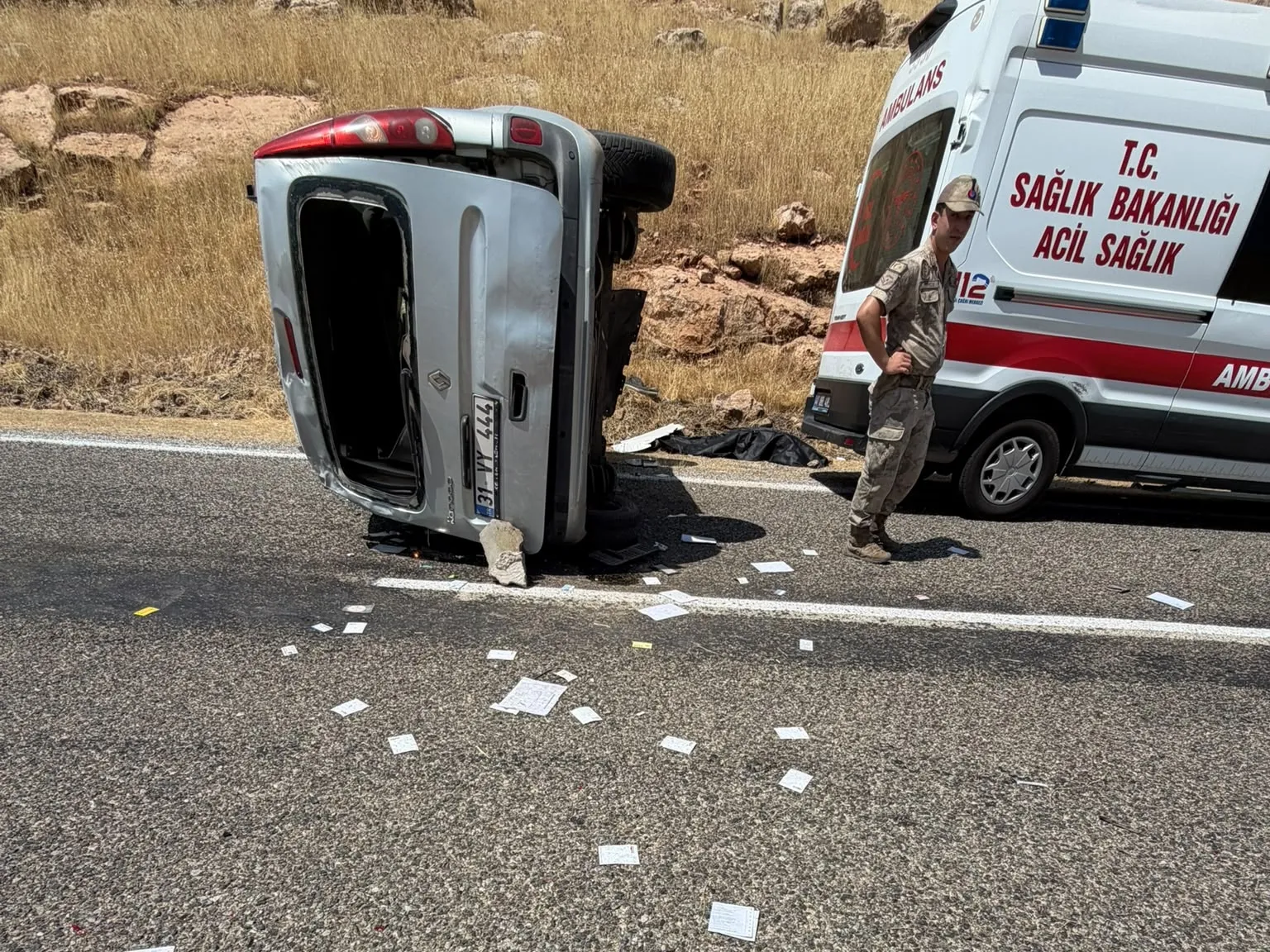 Nusaybin’de feci kaza 16 yaşındaki Ömer öldü, arkadaşı yaralı