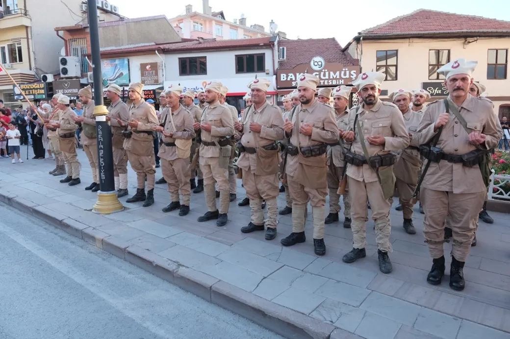 Akşehir’de 104 yıl önceki o gece canlandırıldı