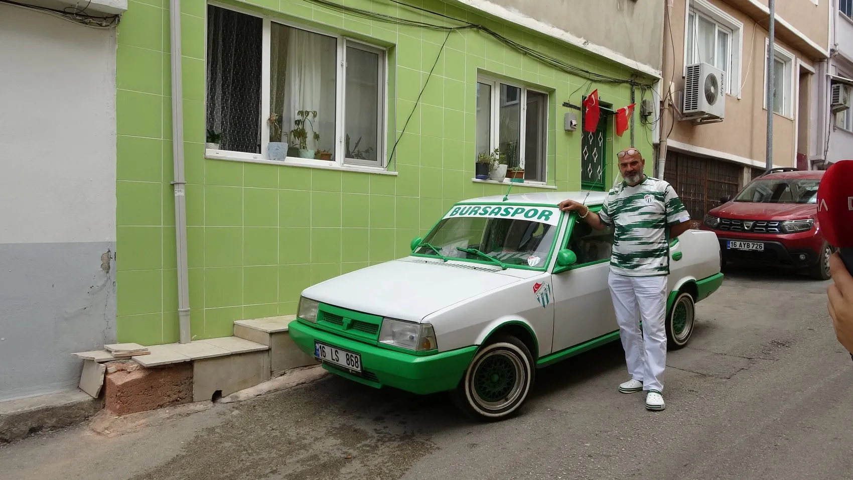 Bursaspor aşkını dişlerine kadar taşıdı