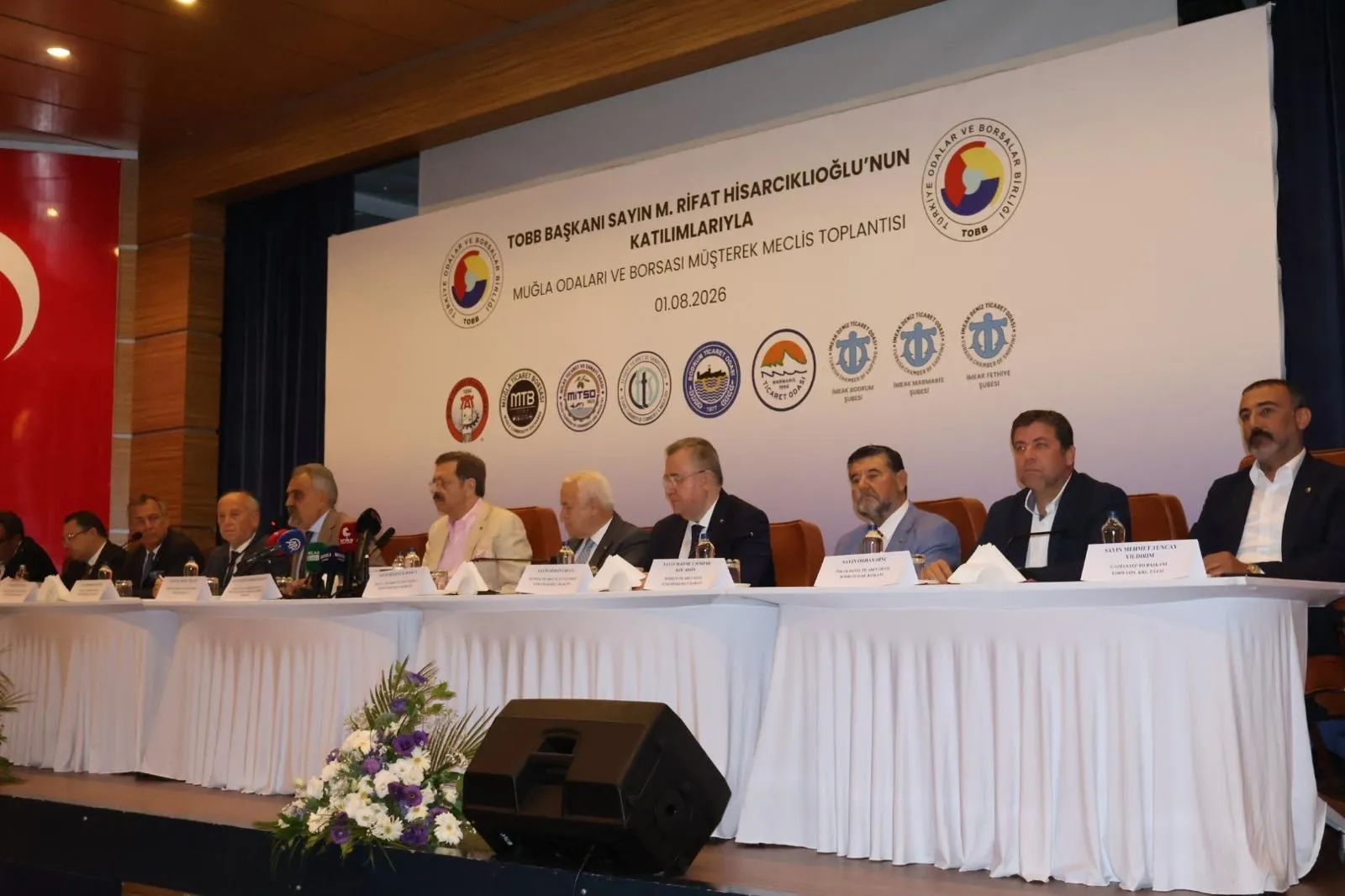 Hisarcıklıoğlu Muğla iş dünyasına kredi müjdeleriyle moral verdi