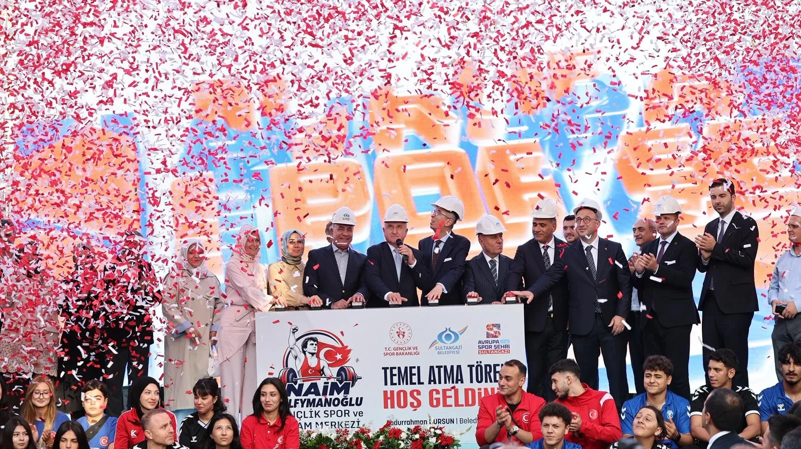 Sultangazi'ye 25 bin metrekarelik dev spor yatırımı Naim Süleymanoğlu'nun adı yaşatılacak
