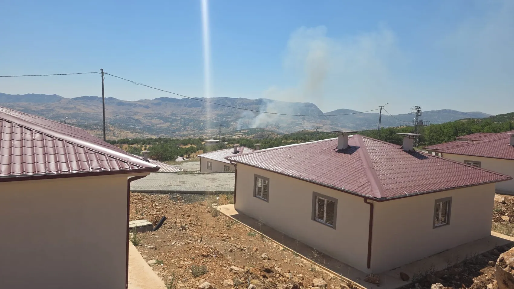 Adıyaman Gerger’de ormanlık alanda yangın paniği
