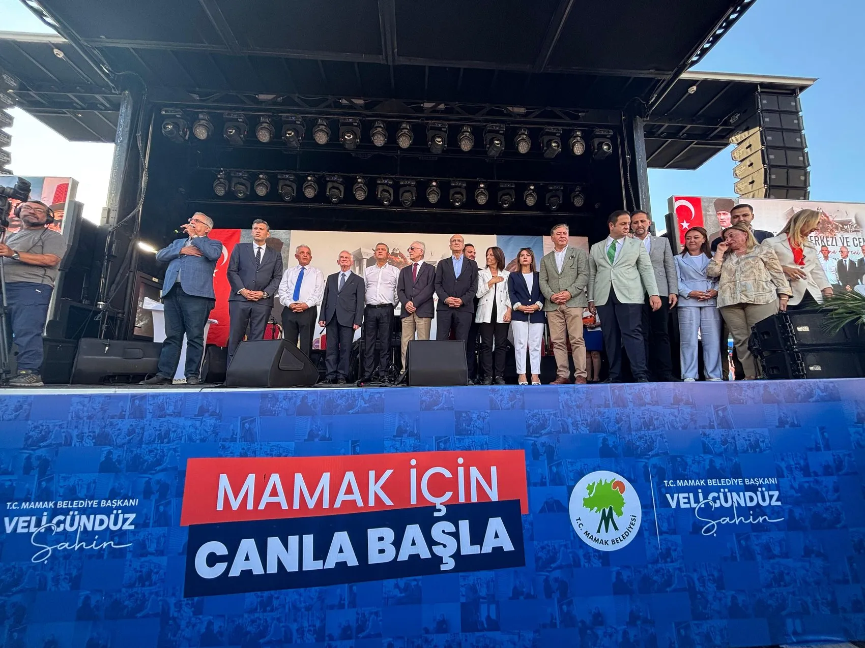 Özgür Özel Mamak’ta cemevi temelini attı