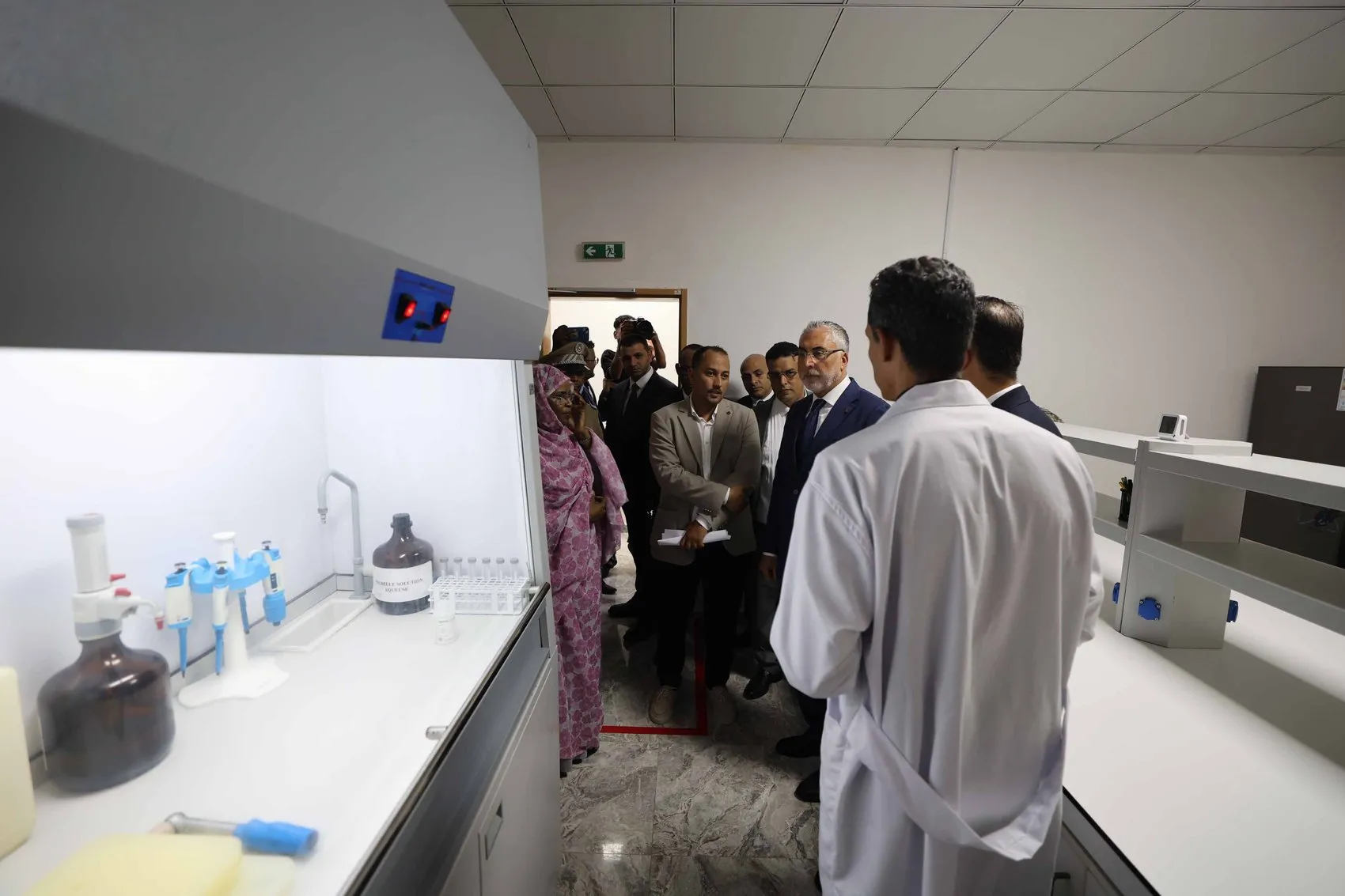 Türkiye Moritanya'da iş sağlığını geliştirmek için laboratuvar kurdu