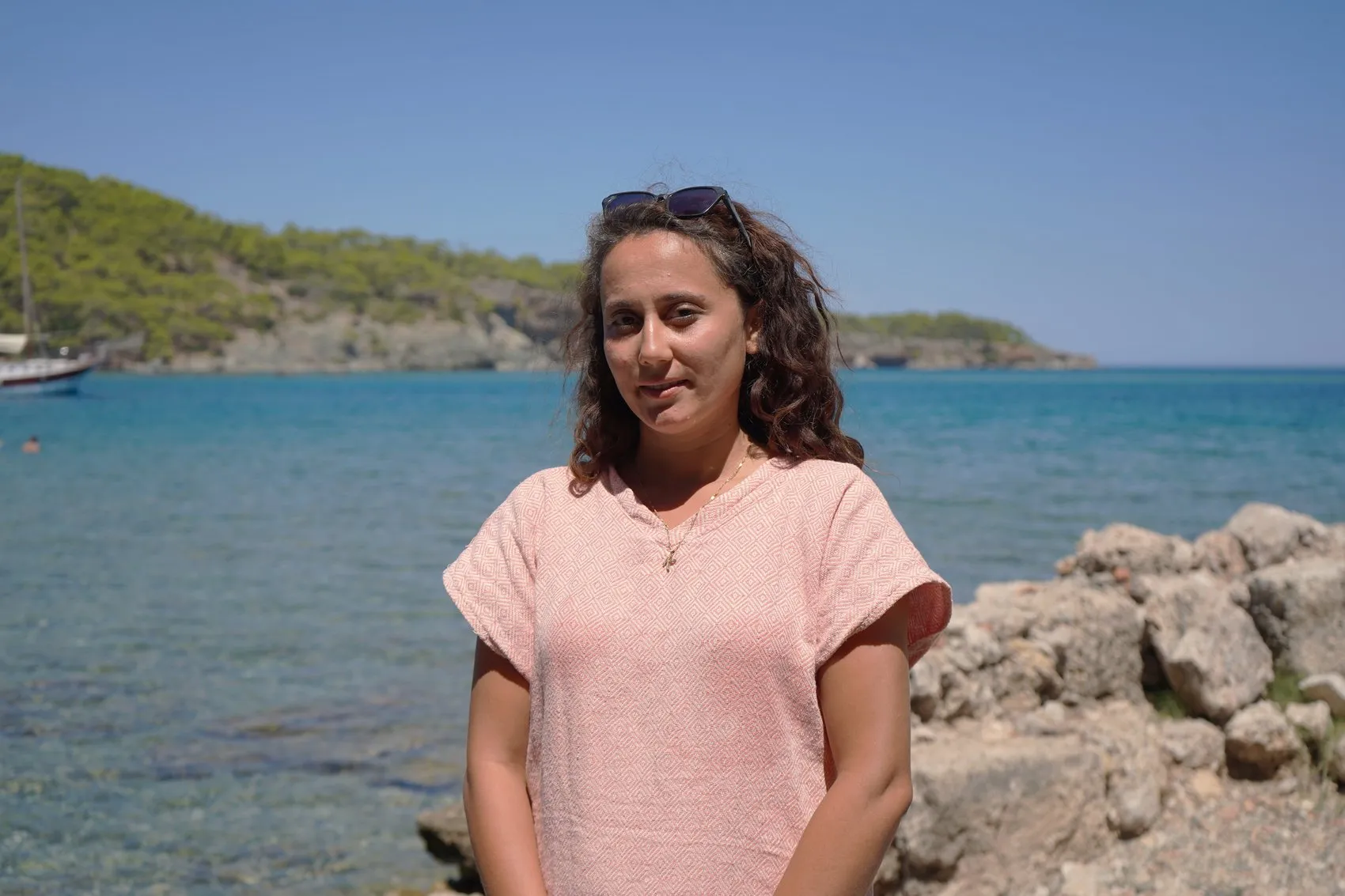 Antik Kentte Deniz Keyfi Phaselis Ziyaretçi Akınına Uğruyor