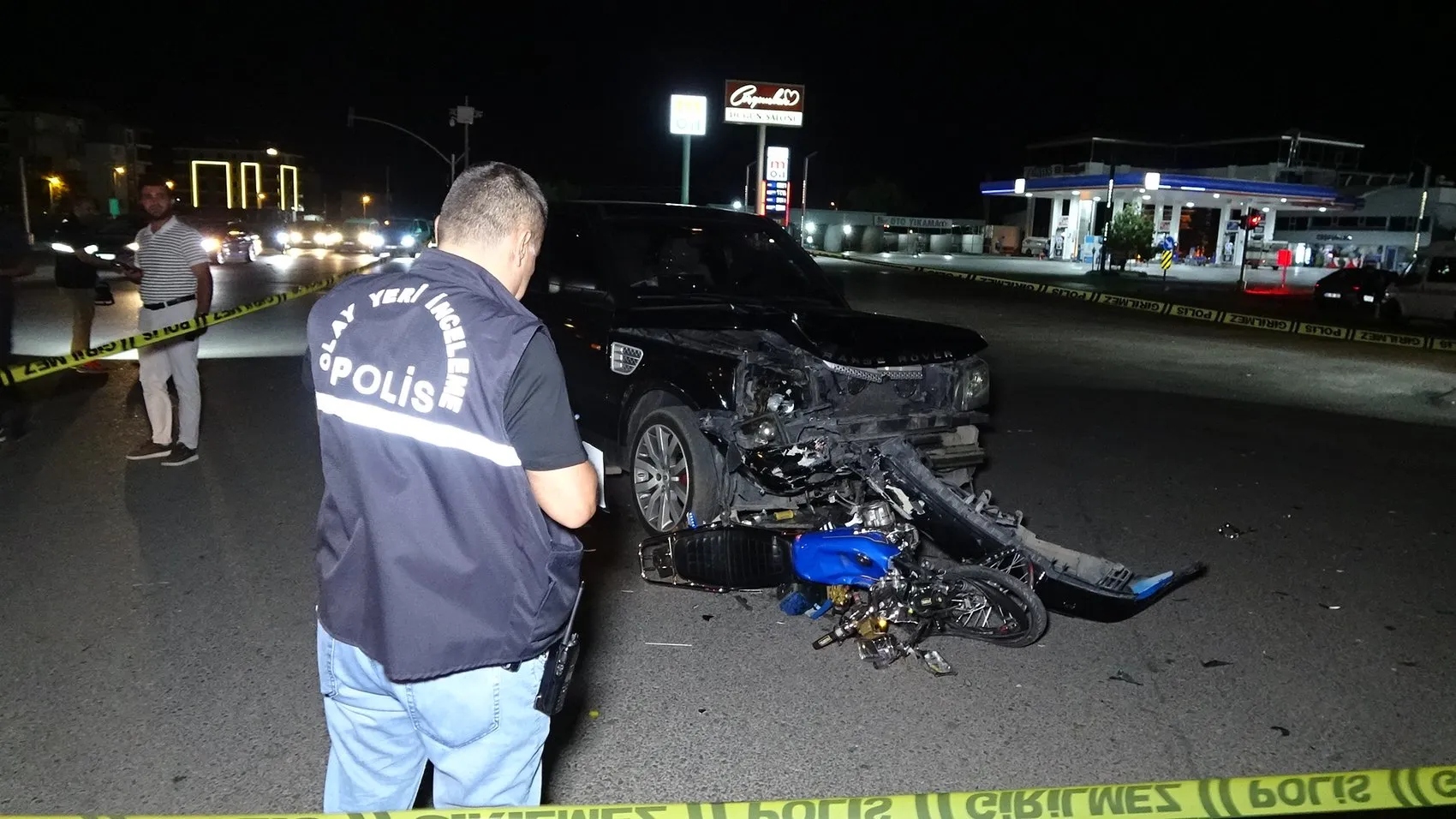 Aksaray'da polisten kaçan genç motosiklet kazasında hayatını kaybetti