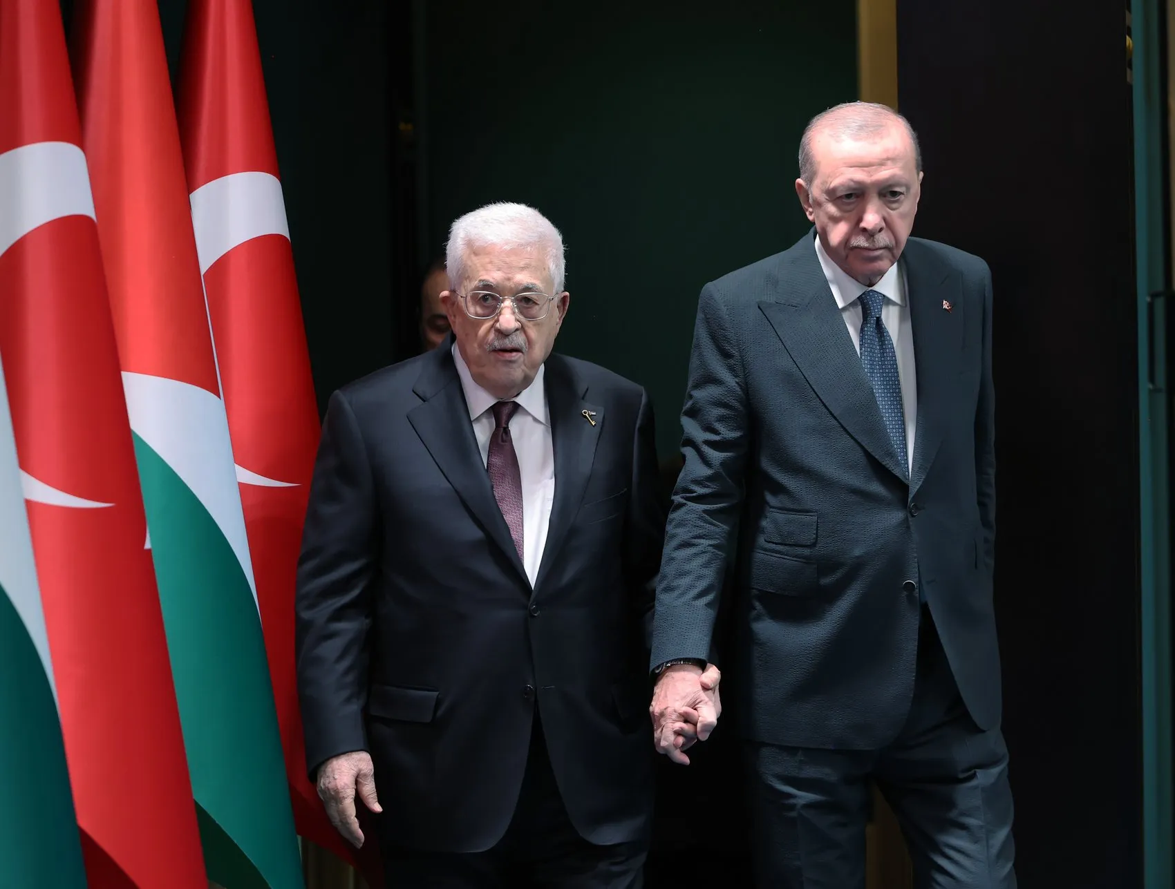 Erdoğan ve Abbas'tan Ankara'da kritik Filistin zirvesi