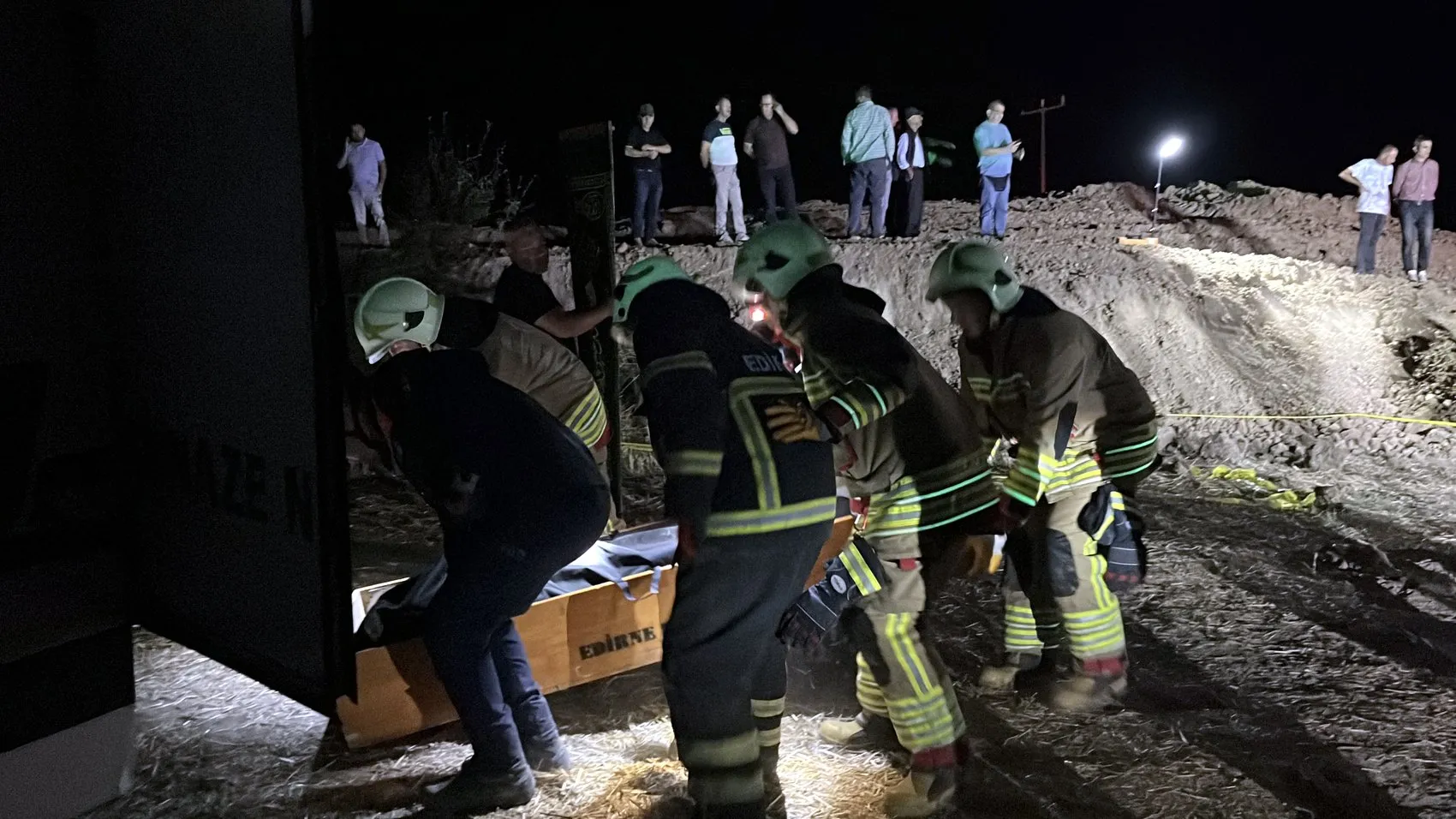 Edirne’de traktör faciası Bir çift hayatını kaybetti