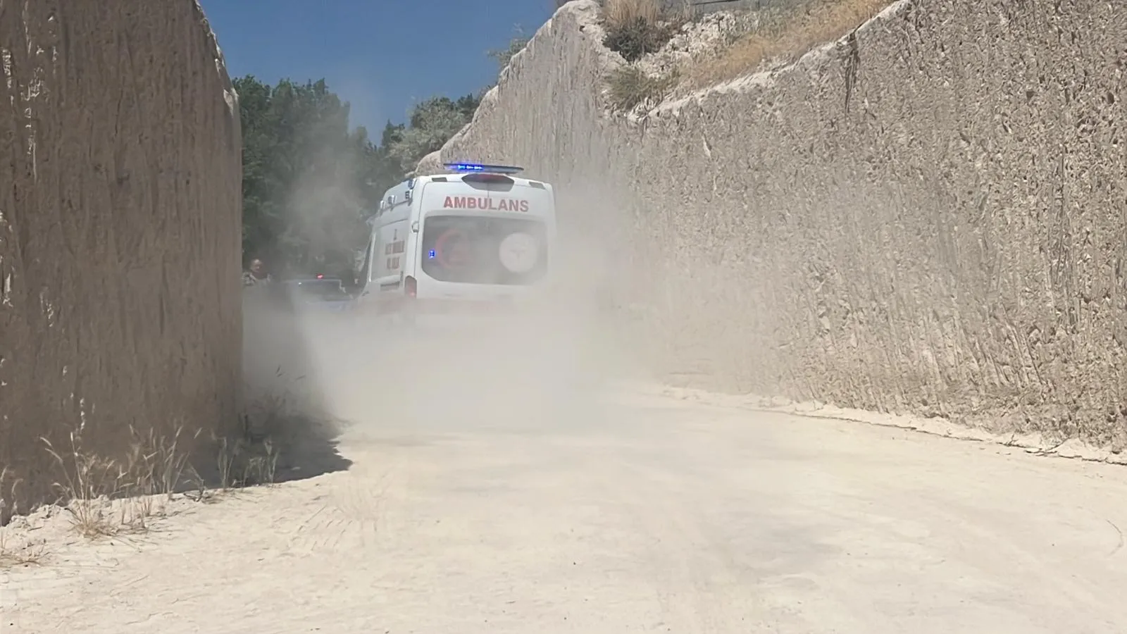Nevşehir'de iş kazası 15 metre yükseklikten boşluğa düştü