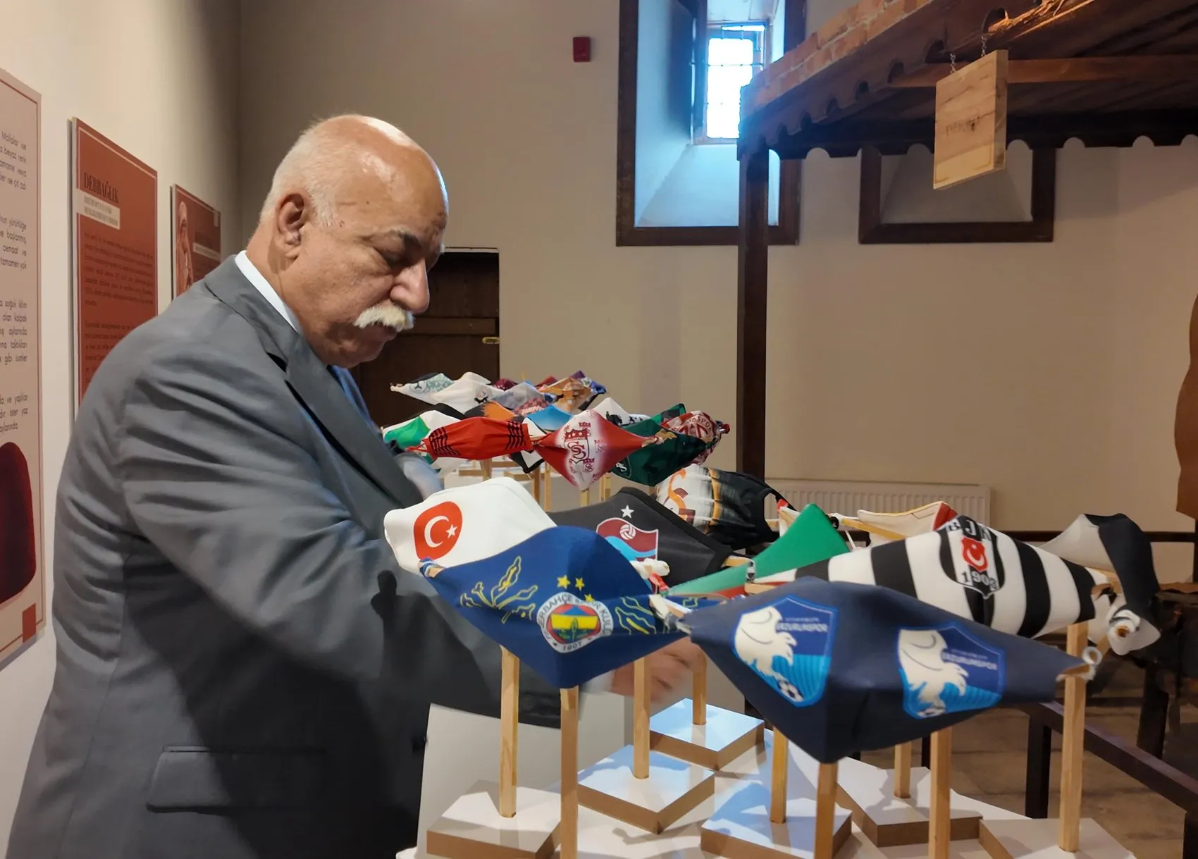 Bir ömürlük birikim Erzurum’da sergileniyor