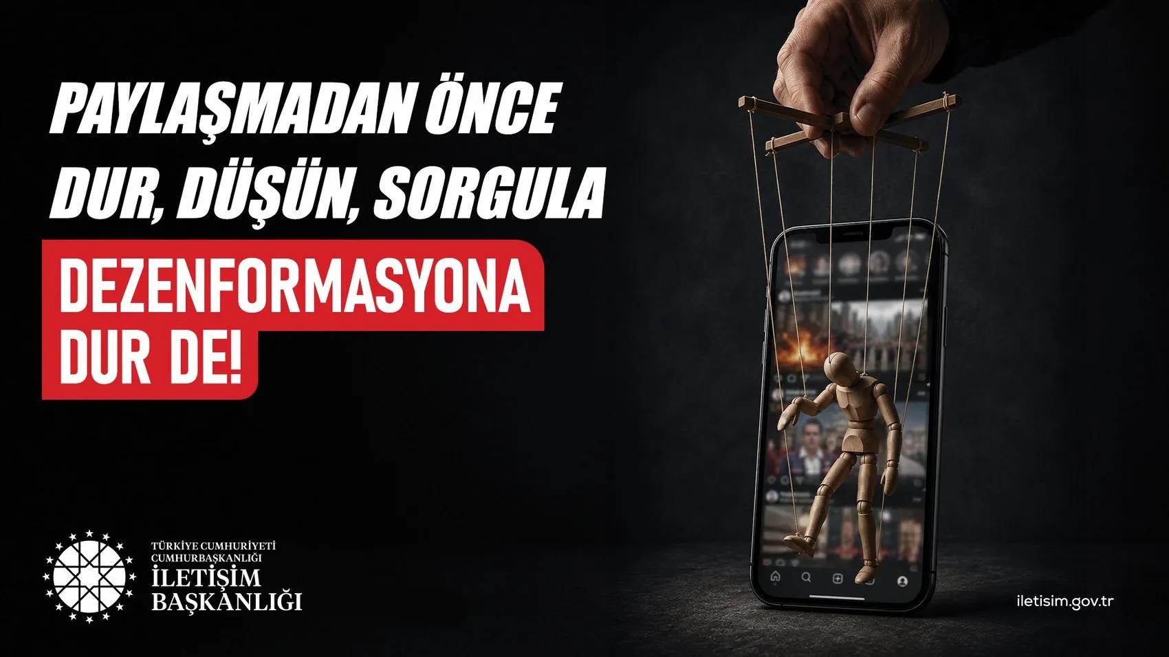 Duran Dezenformasyon milli güvenlik meselesi