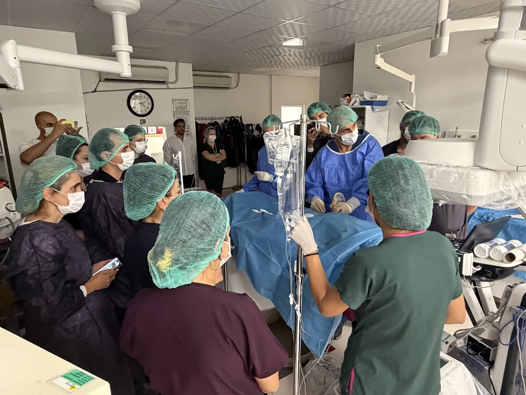Eskişehir'de sağlıkta dünya markası Romanyalı doktorlar ablasyonu Türk hekimlerden öğrendi