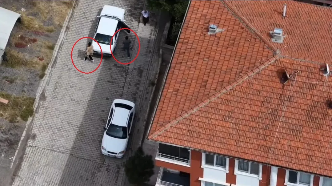 Kırıkkale'de film sahnelerini aratmayan kaçış: Dron takibiyle yakalandı