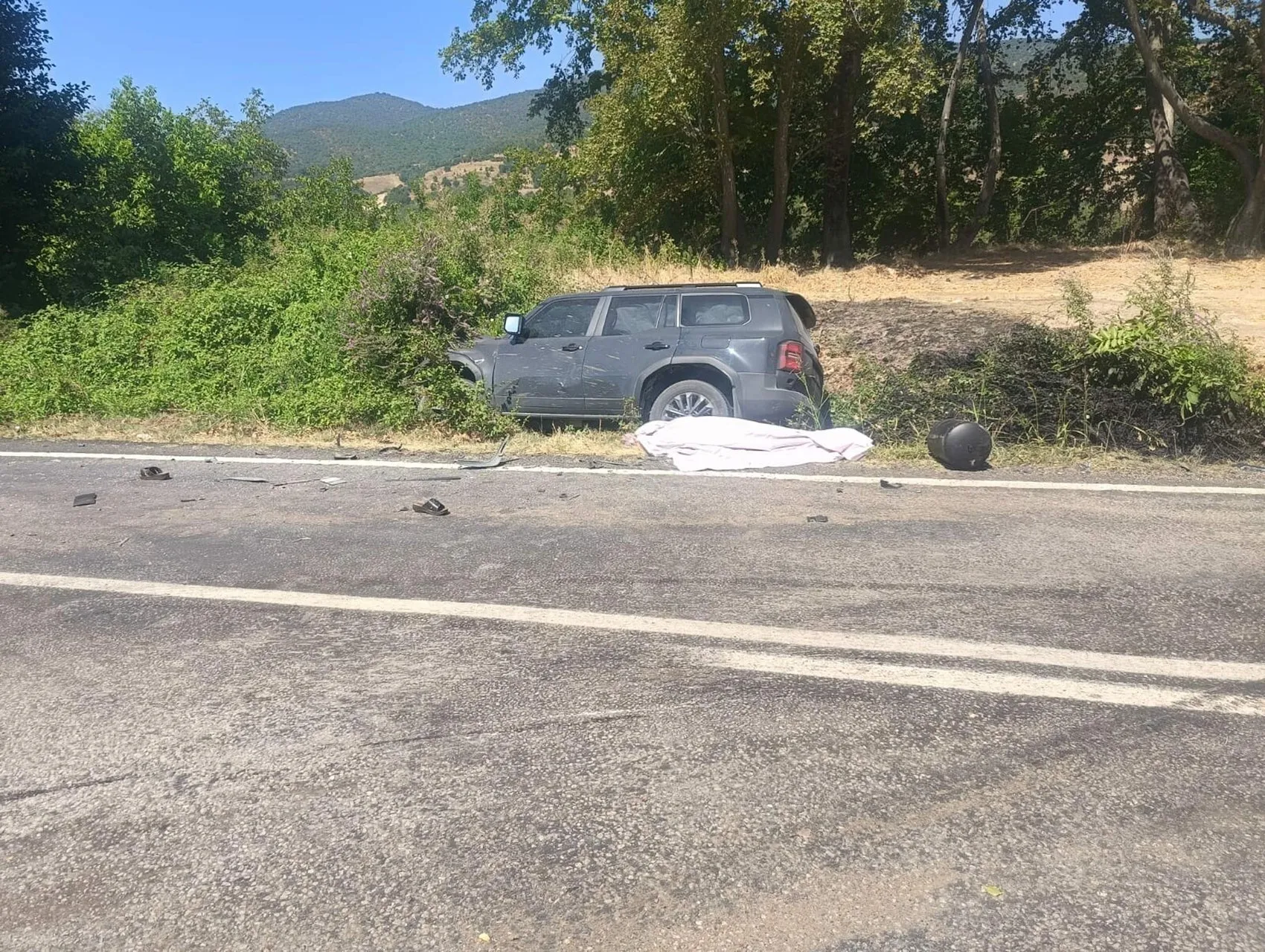 Demirci'de kafa kafaya çarpışma 2 kardeş öldü, 2 yaralı