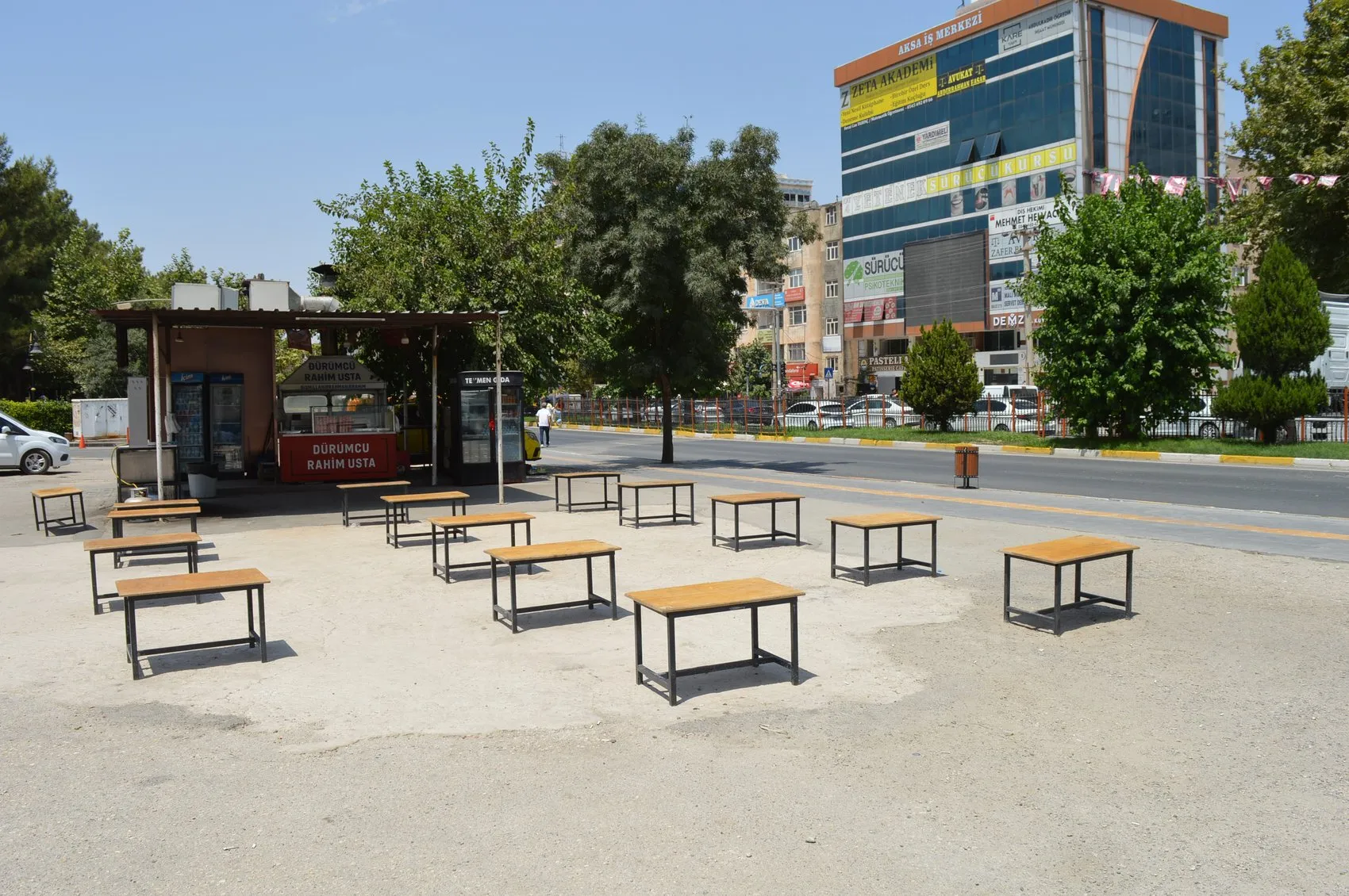 Mardin kavurucu sıcaklarla teslim oldu