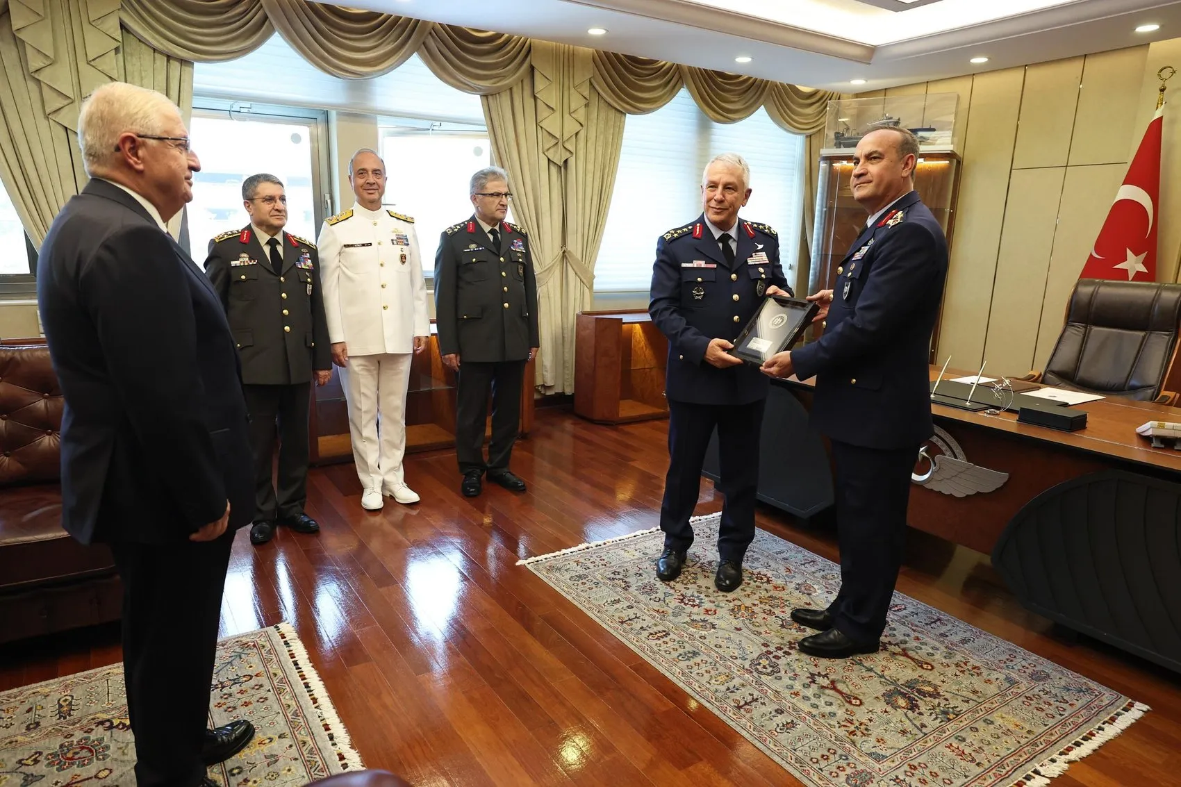 Hava Kuvvetleri Komutanlığı’nda nöbet değişimi