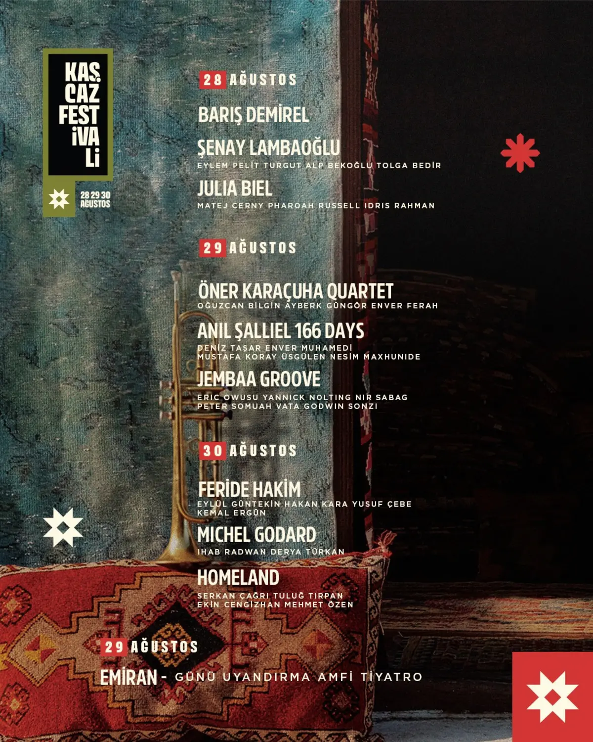Kaş Caz Festivali için geri sayım başladı! İşte program... 3