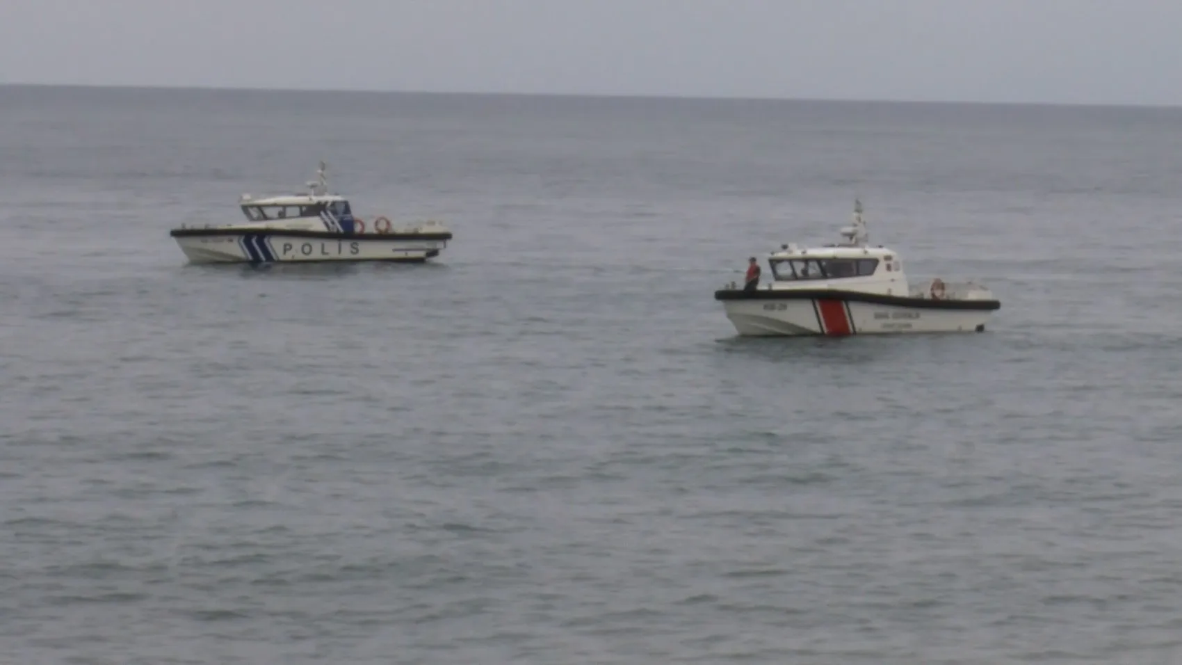 Rize'de dalgalara kapılan 11 yaşındaki çocuk için ikinci gün