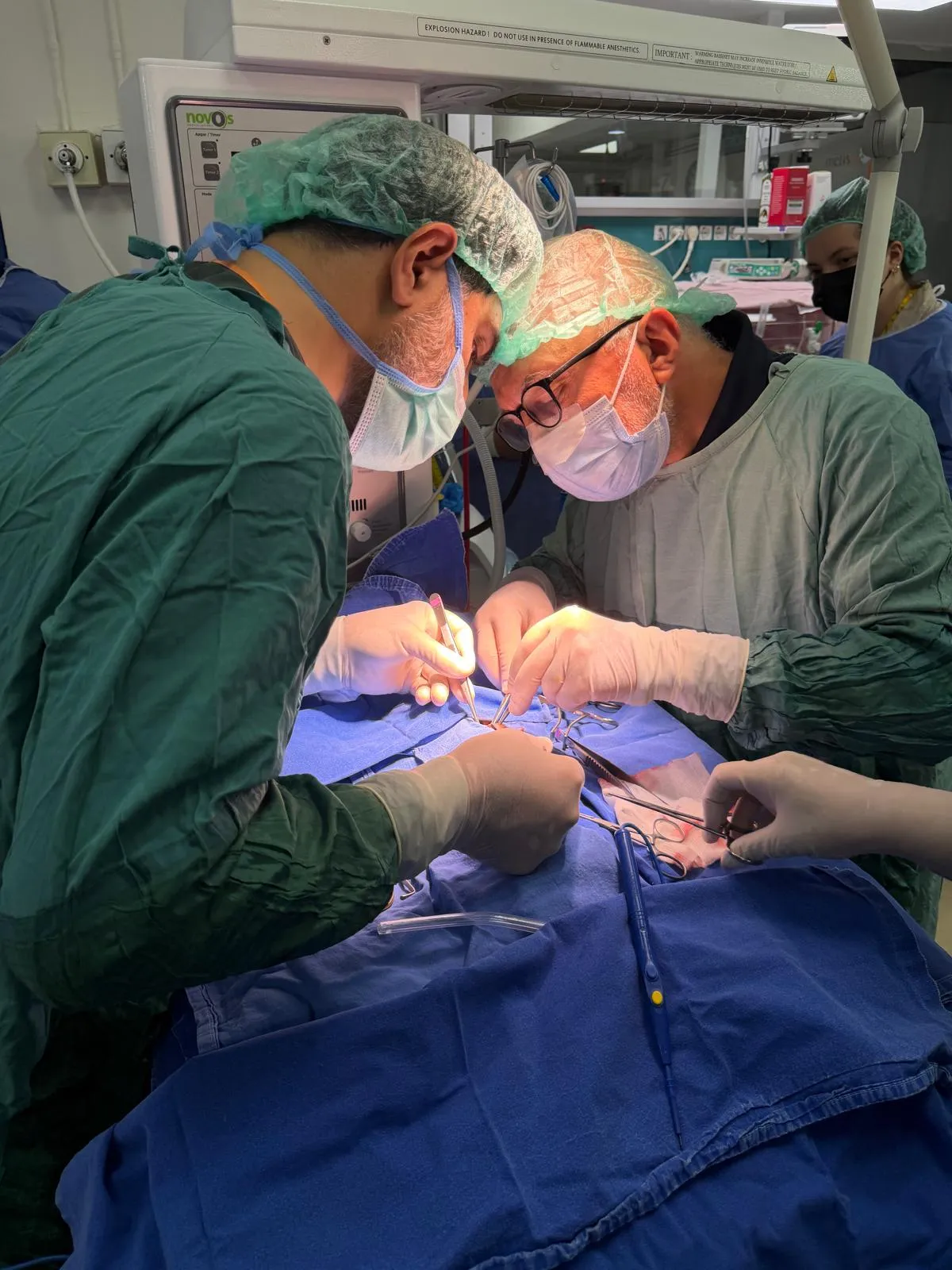 Ordu'da 610 gramlık Rüzgar bebek, yatağında geçirdiği kalp ameliyatıyla hayata tutundu