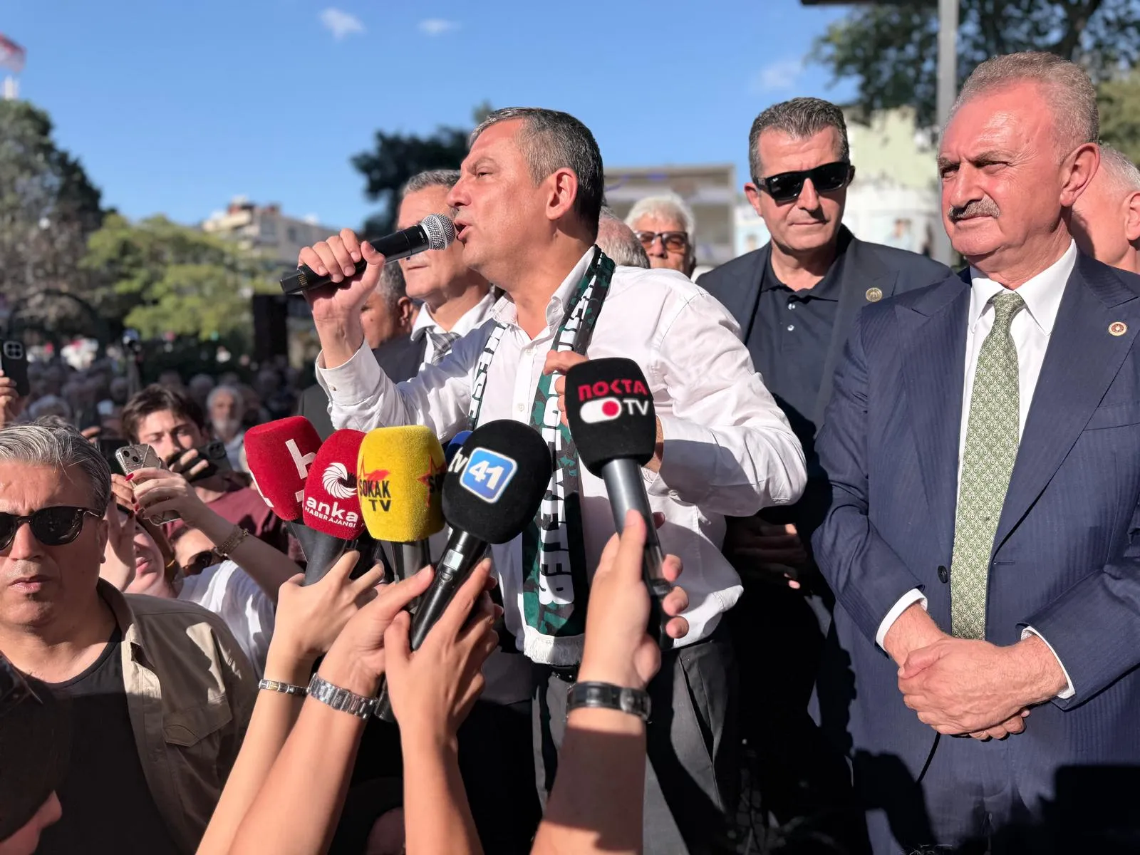 Kocaeli'de halkın bağışıyla alınan seçim otobüsüyle ilk adım İktidara yürüyeceğiz