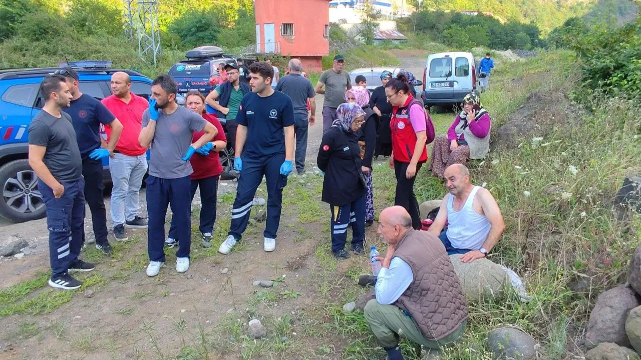 Giresun'da piknik faciası Bir genç kadın sel sularında hayatını kaybetti