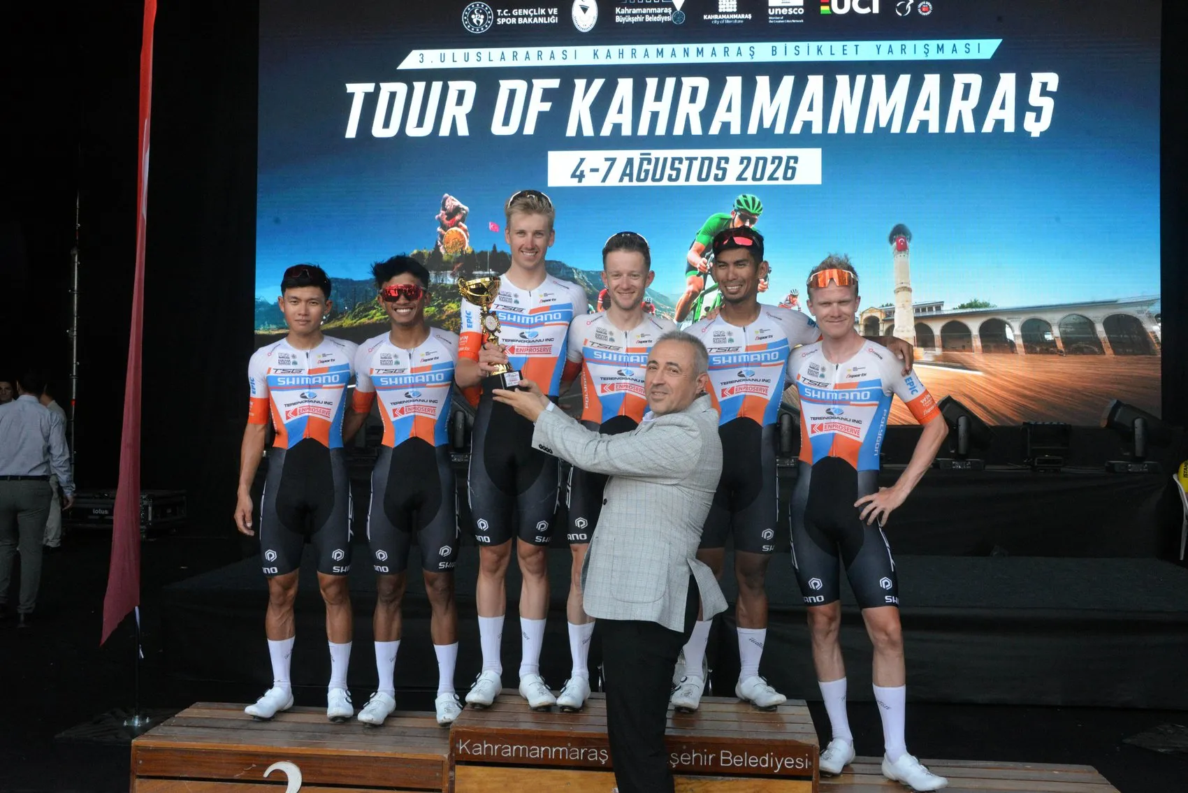 Kahramanmaraş’ta pedallar şampiyon için döndü