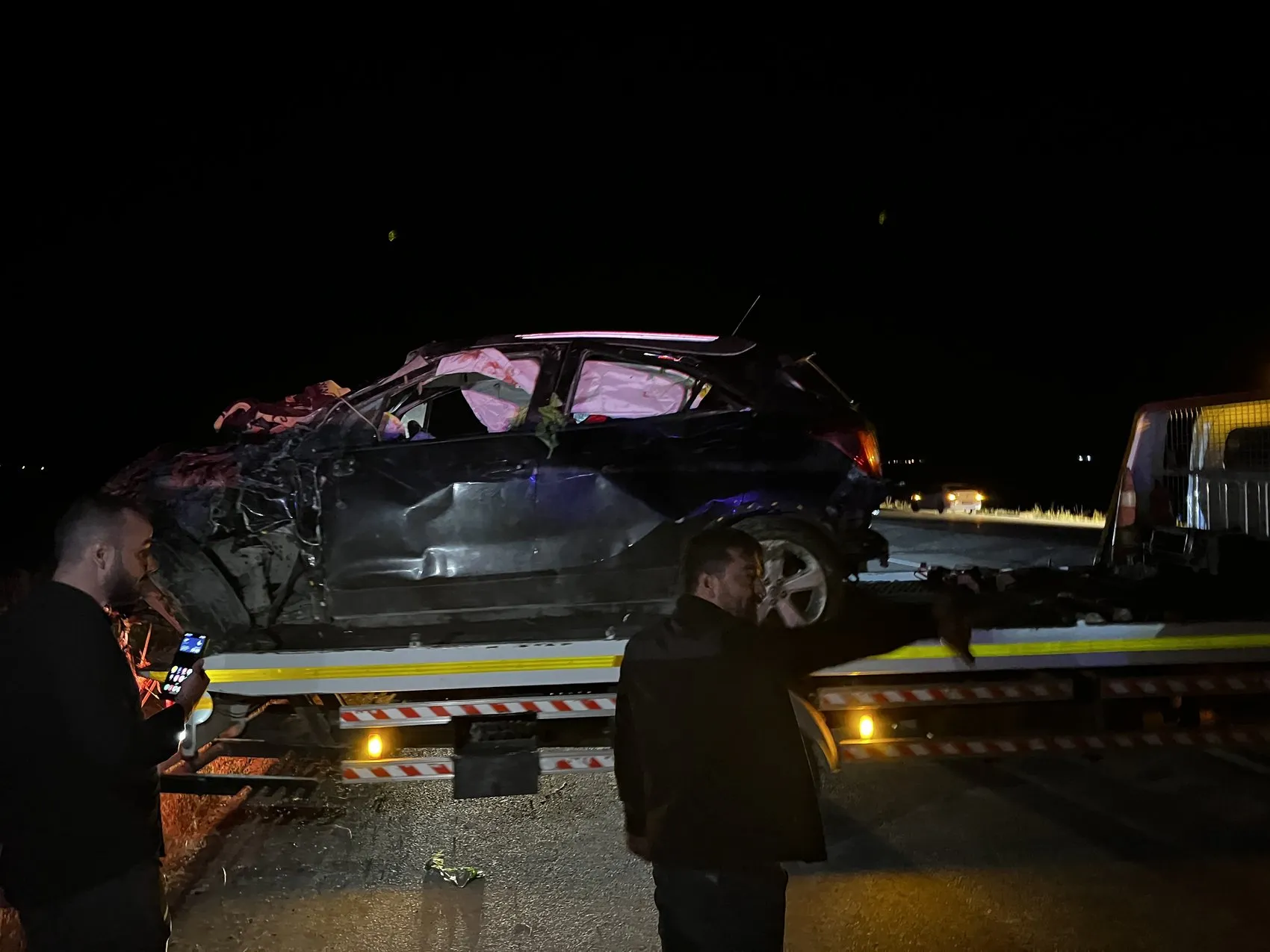Kayseri'de gece yarısı trafik kazası 1 çocuk hayatını kaybetti