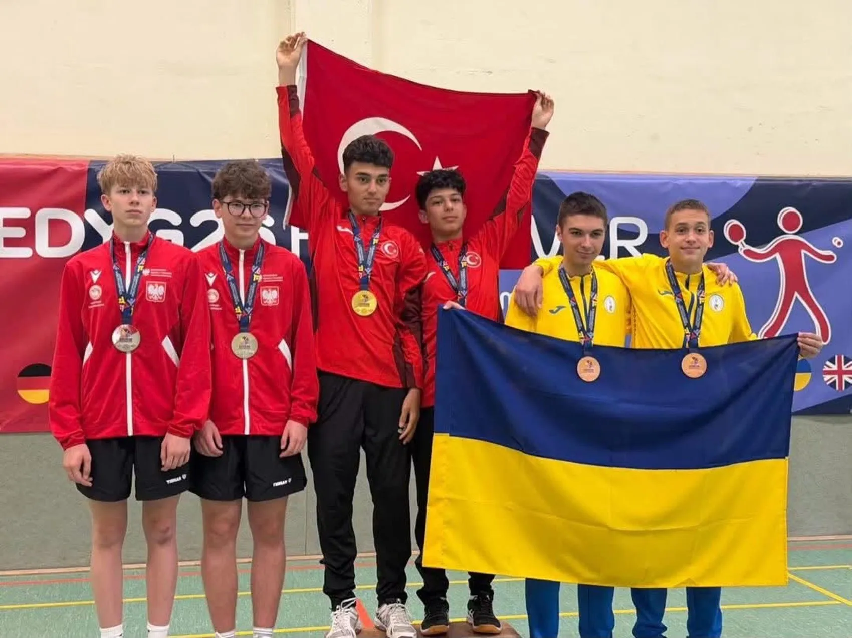 Rüzgar Alp Avrupa'yı süpürdü 4 dalda 4 altın