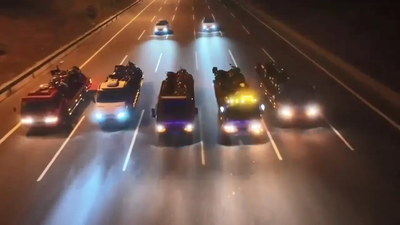 Motosikletle akrobasi yapan 58 sürücüye gözaltı