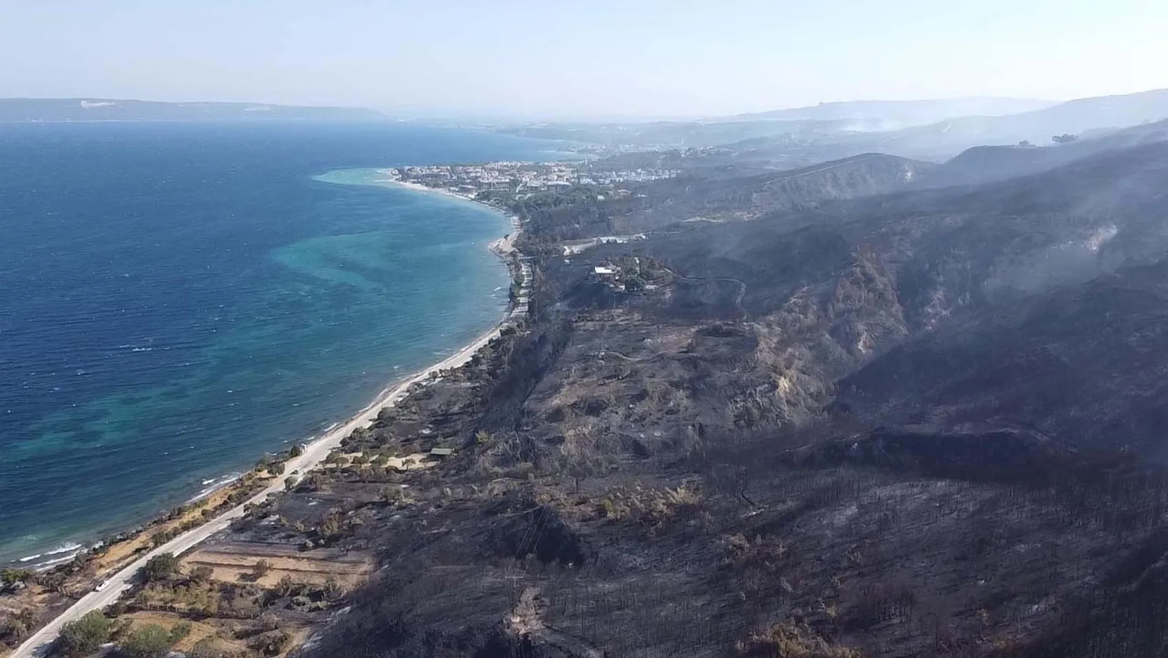 Çanakkale ormanlarında yangın bilançosu yarı yarıya azaldı