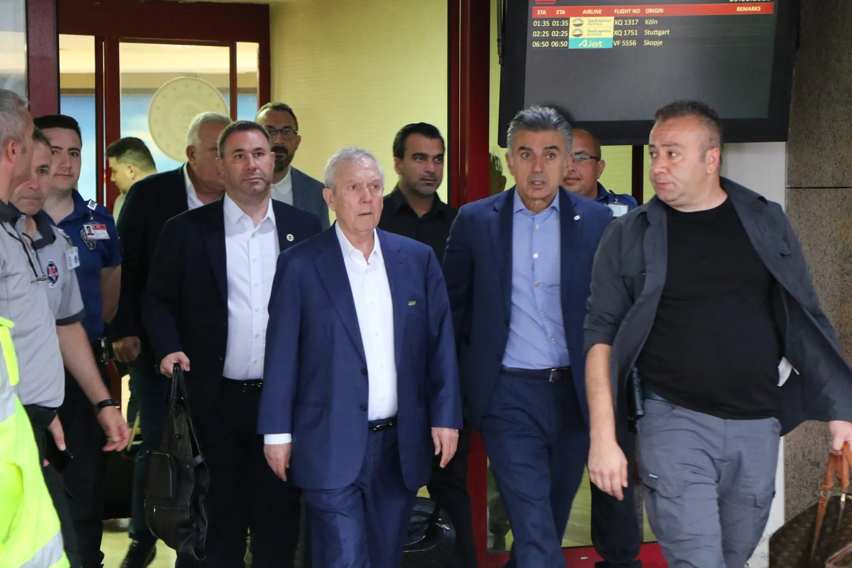Fenerbahçe, Samsunspor deplasmanı için Samsun’a geldi