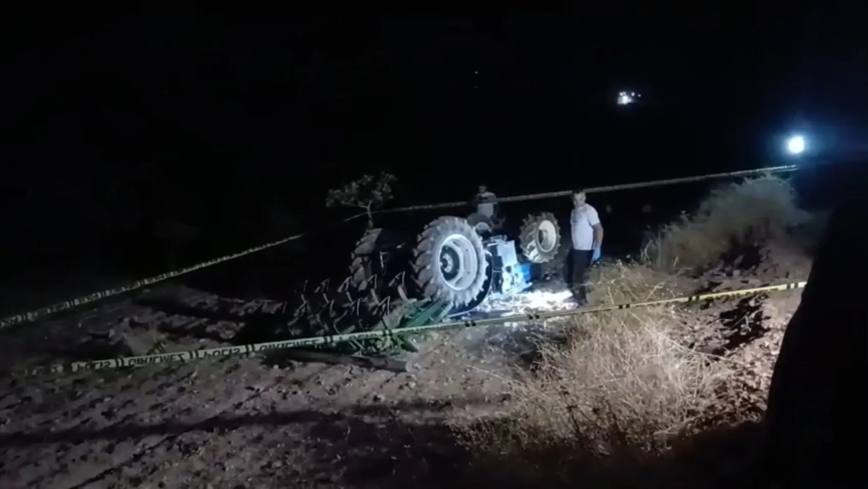 Bozova'da Traktör Devrildi, 65 Yaşındaki Çiftçi Hayatını Kaybetti