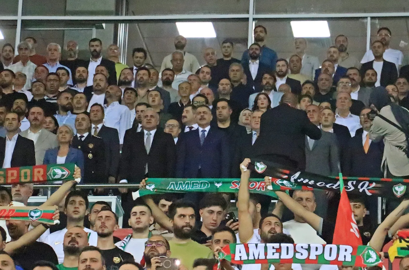 Amedspor ve Erzurumspor karşılaşmasından kareler