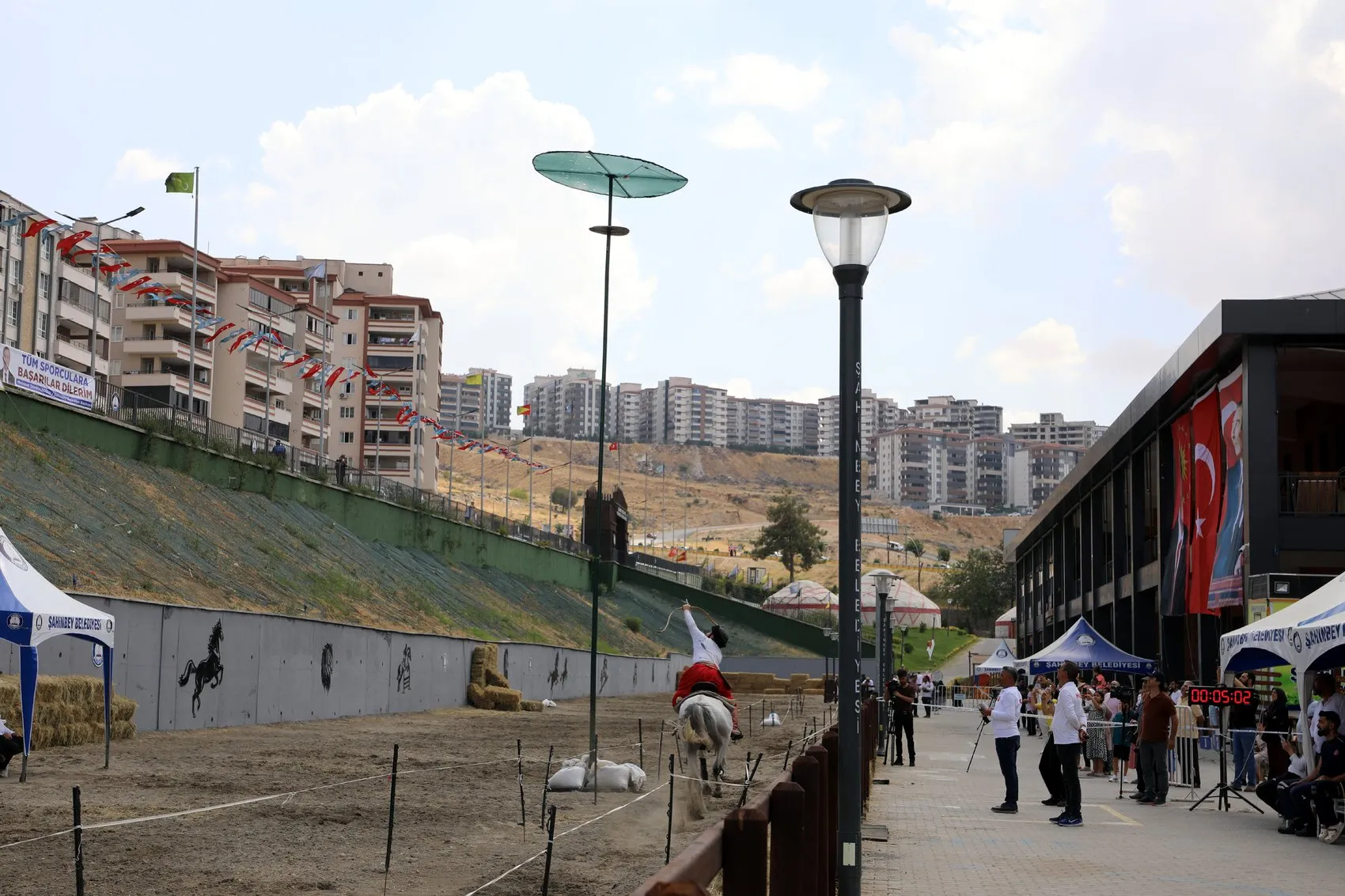 Gaziantep geleneksel spor tutkunlarını ağırladı
