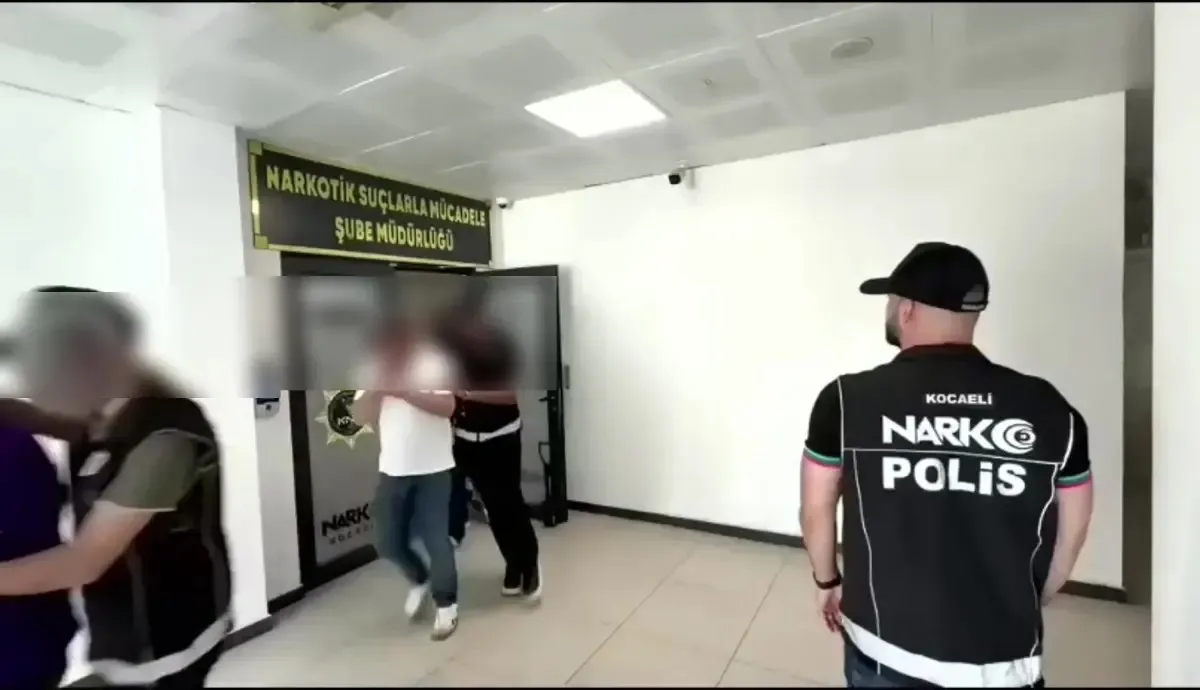 Kocaeli'de narkotik baskını: 5 kişi cezaevine gönderildi