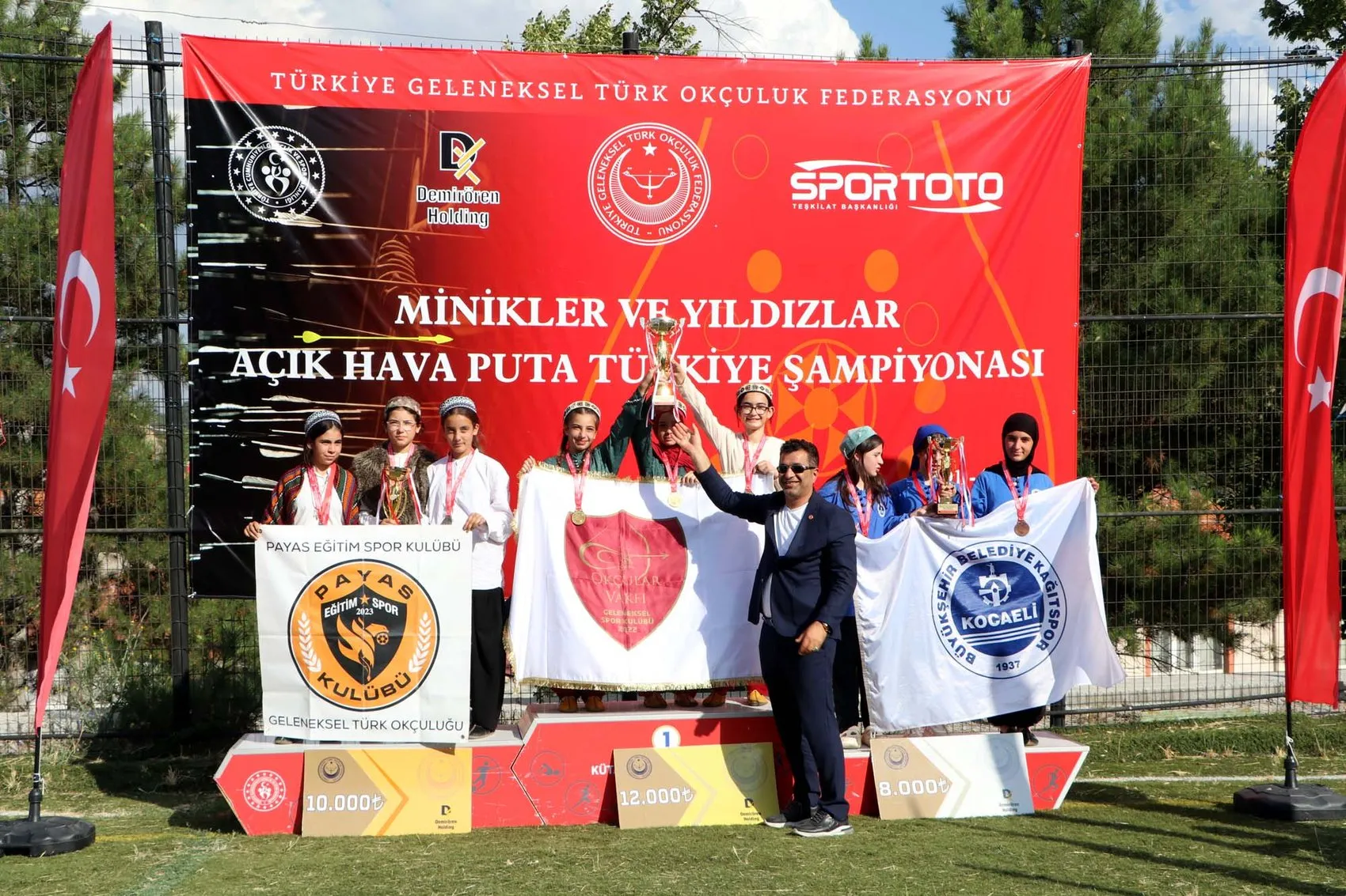 Kütahya minik okçuların zaferine ev sahipliği yaptı