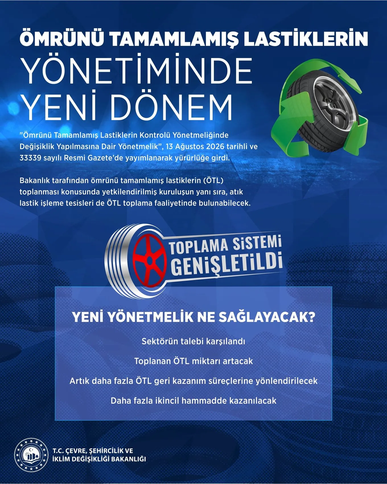 Eski lastiklerin çöpe gitme devri bitiyor