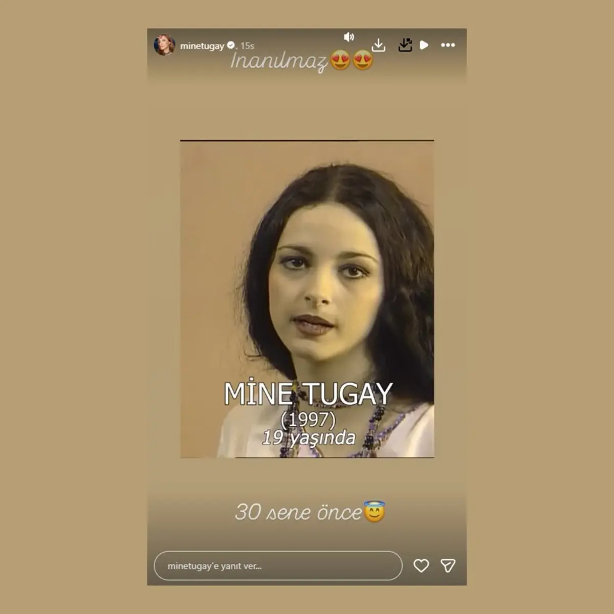 Mine Tugay nostalji paylaşımıyla gündem oldu! Yorum yağdı 2