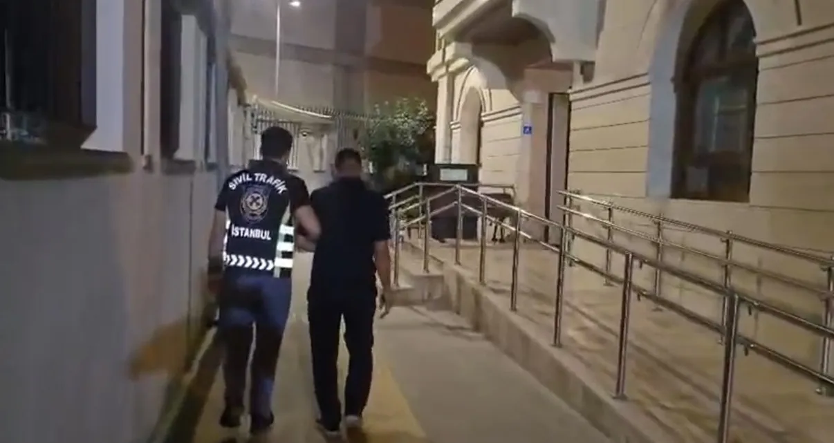 Maltepe trafiğini birbirine katan sürücüye ağır fatura