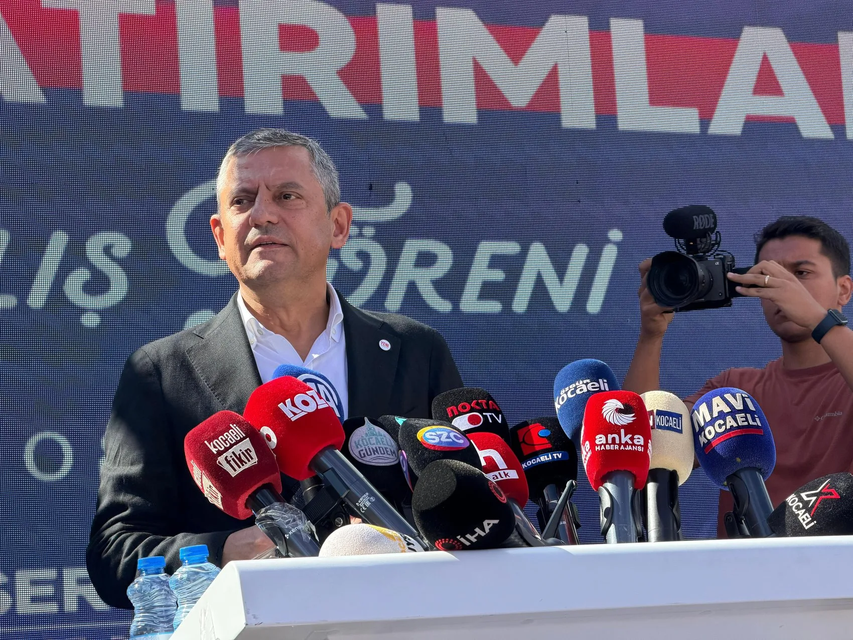 Kocaeli'de halkın bağışıyla alınan seçim otobüsüyle ilk adım İktidara yürüyeceğiz