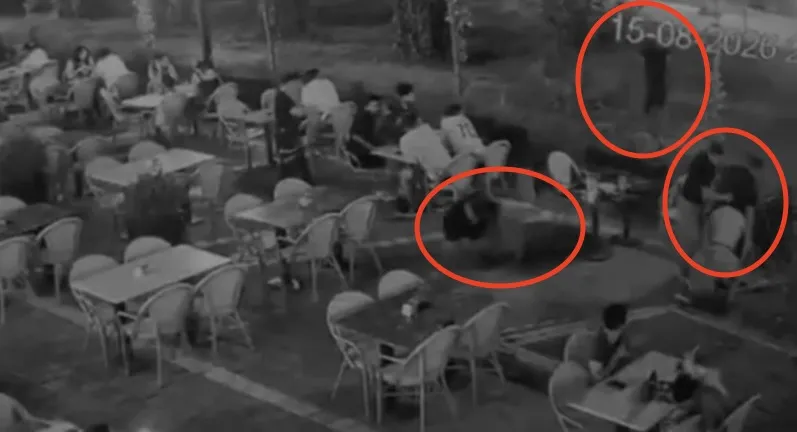 Diyarbakırda kafede oturan adama ağaç arkasından pusu kurdular
