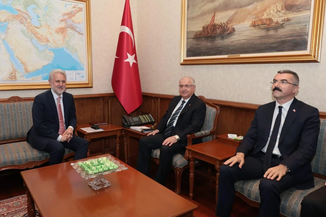 Bakan Güler Romanya heyetiyle bir araya geldi