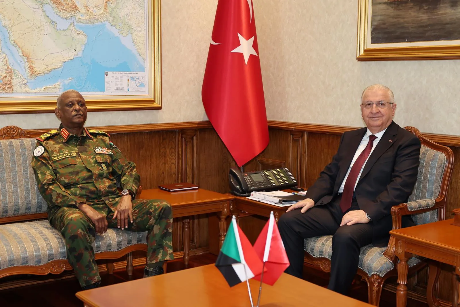Sudanlı general Ankara’ya geldi