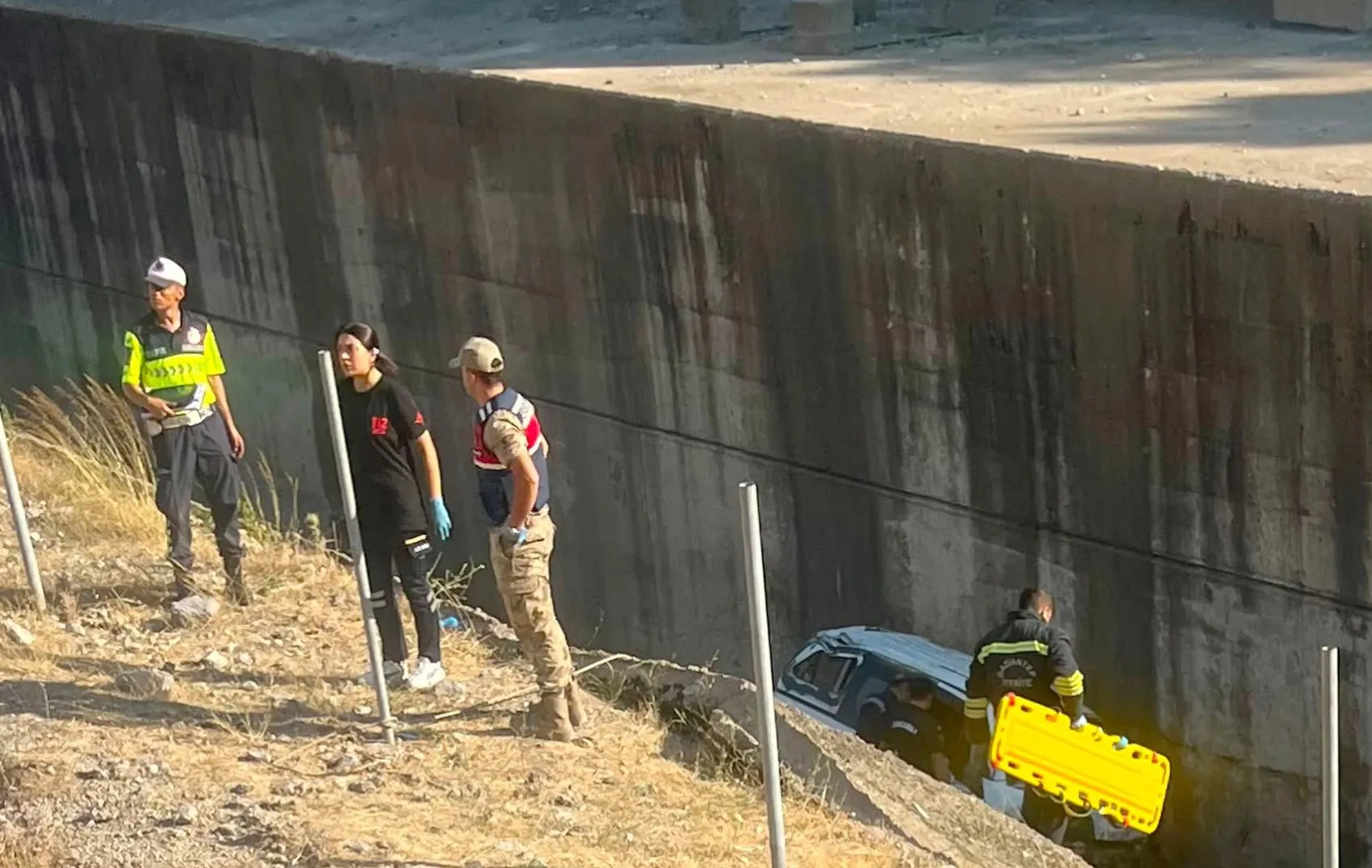 Gaziantep Nurdağı yolunda feci kaza 2 ölü