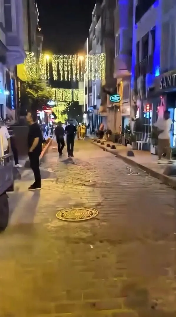 Beyoğlu’nda köpek kavgası kanlı bitti
