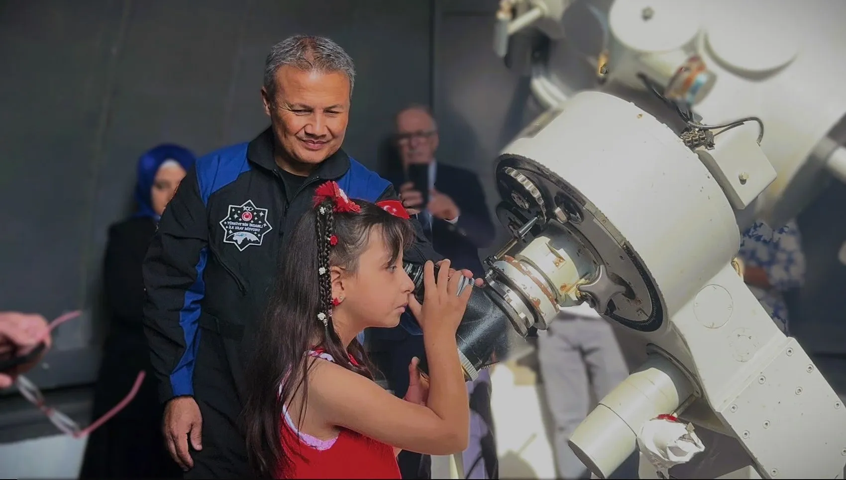 Minik Zehra’nın astronot hayali Ankara’da gerçek oldu