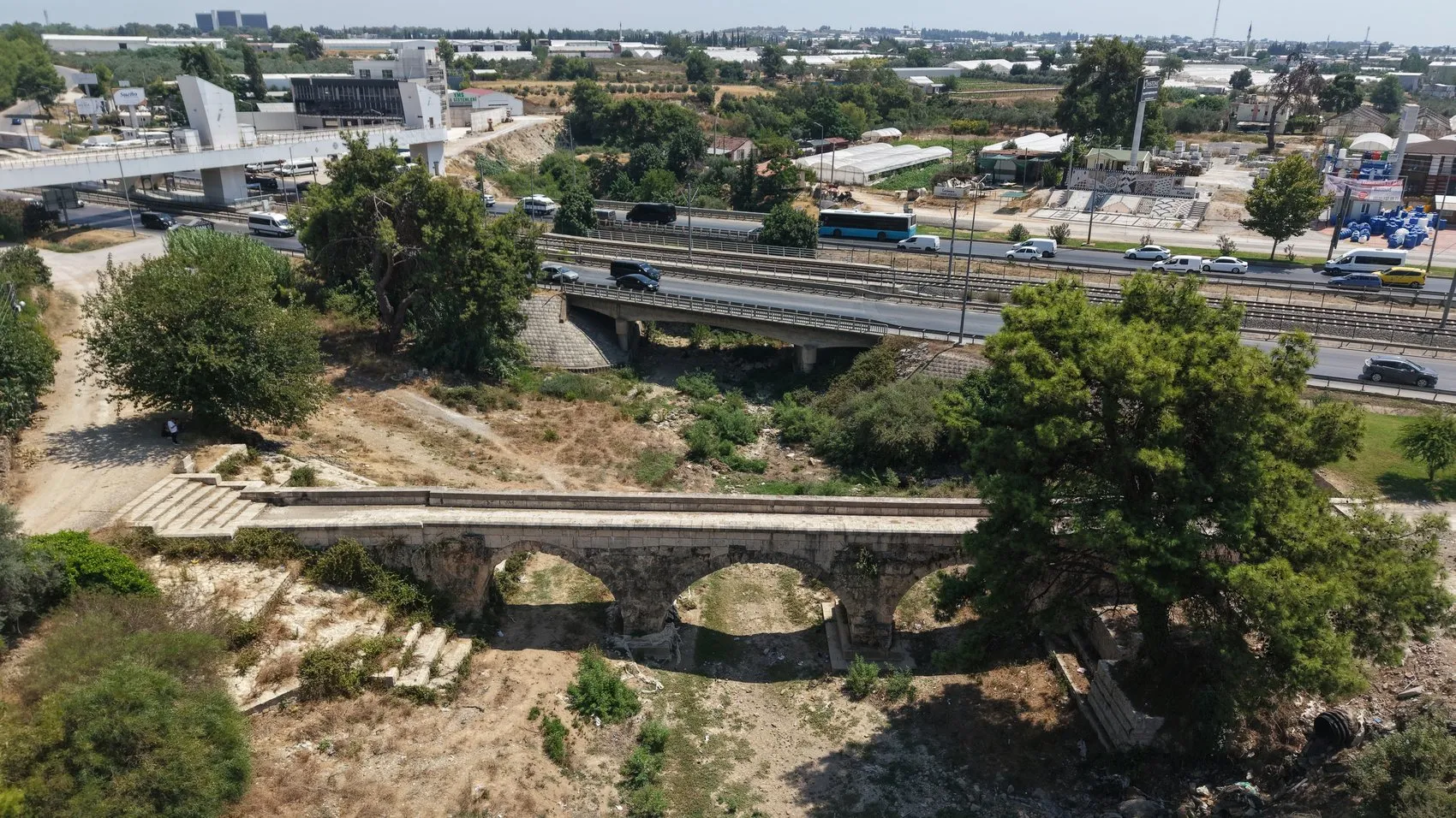 Roma su yolu, Selçuklu köprüsü oldu; 800 yıldır ayakta