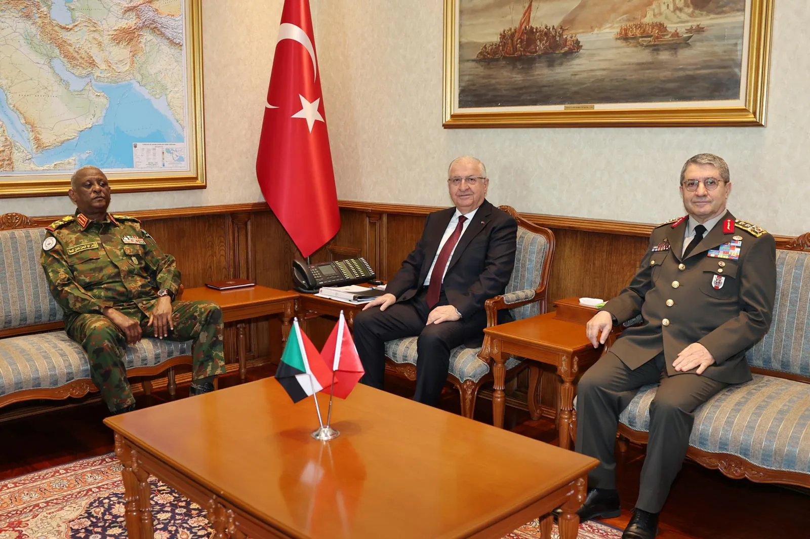 Sudanlı general Ankara’ya geldi