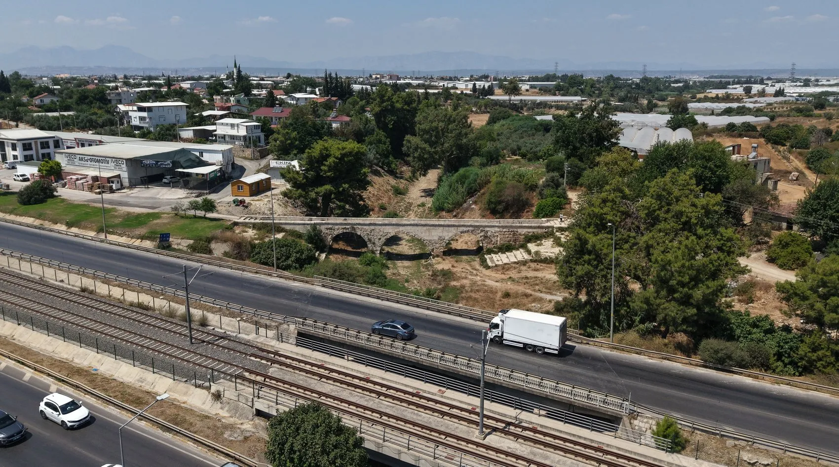 Roma su yolu, Selçuklu köprüsü oldu; 800 yıldır ayakta
