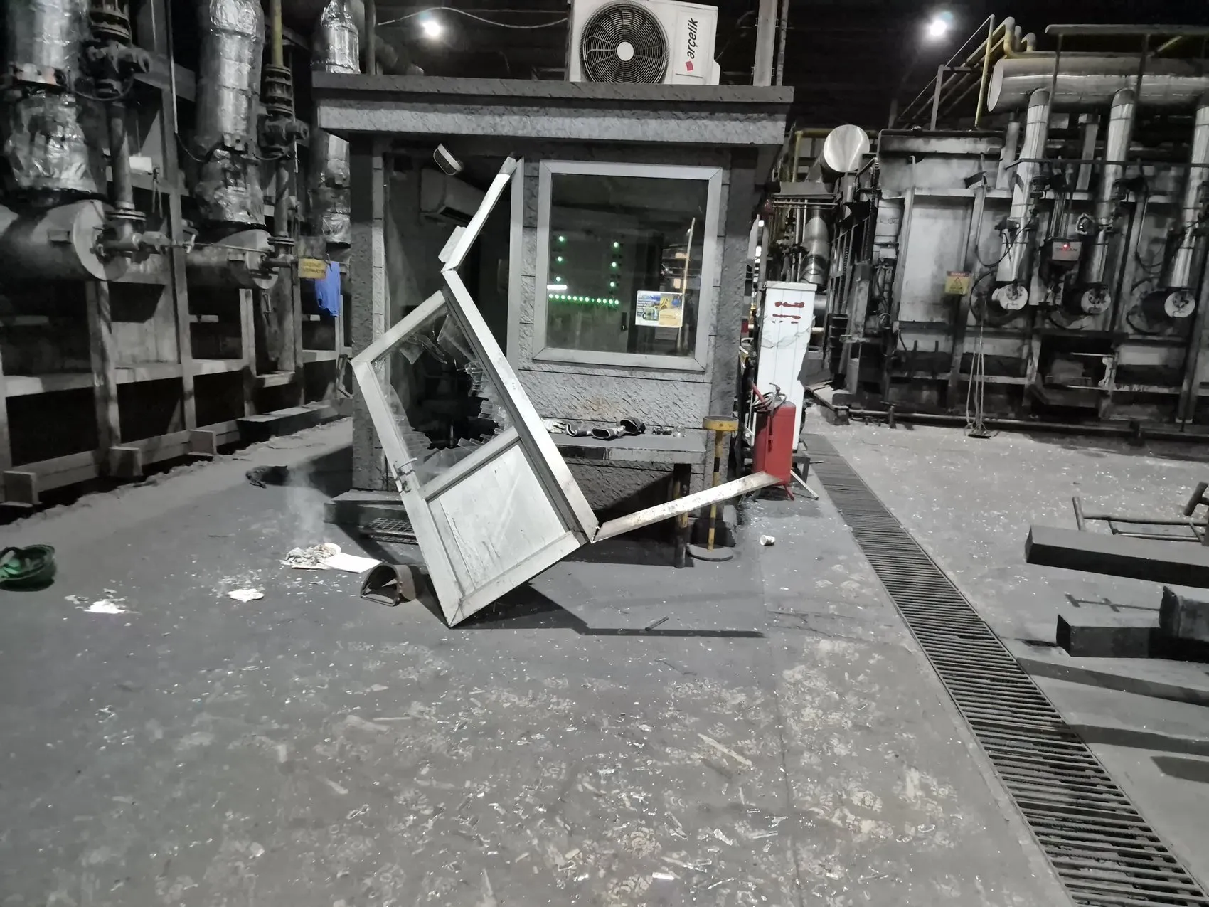 Samsun'da demir çelik fabrikasında patlama